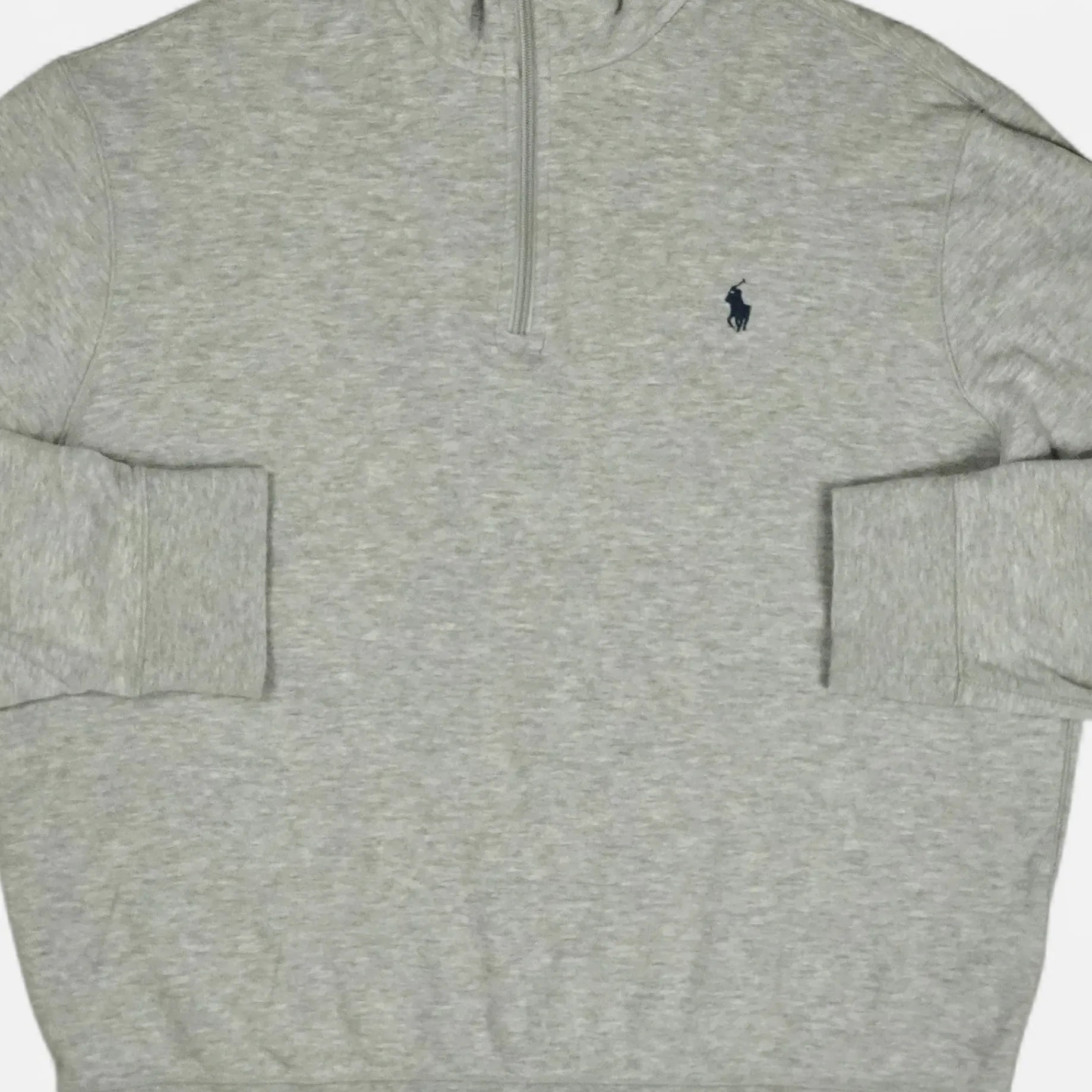 Vintage Polo Ralph Lauren Grey Sweatshirt (XL)