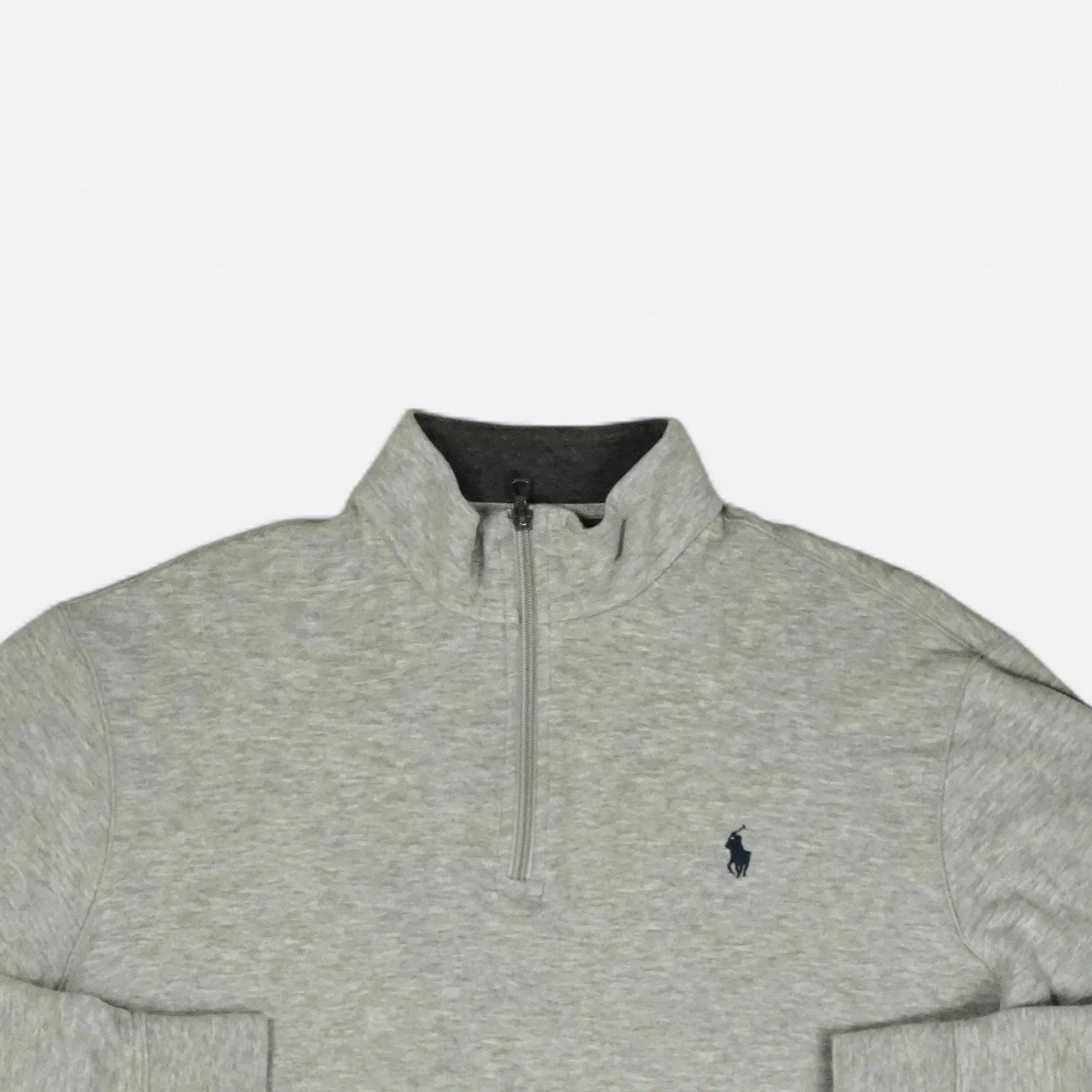 Vintage Polo Ralph Lauren Grey Sweatshirt (XL)