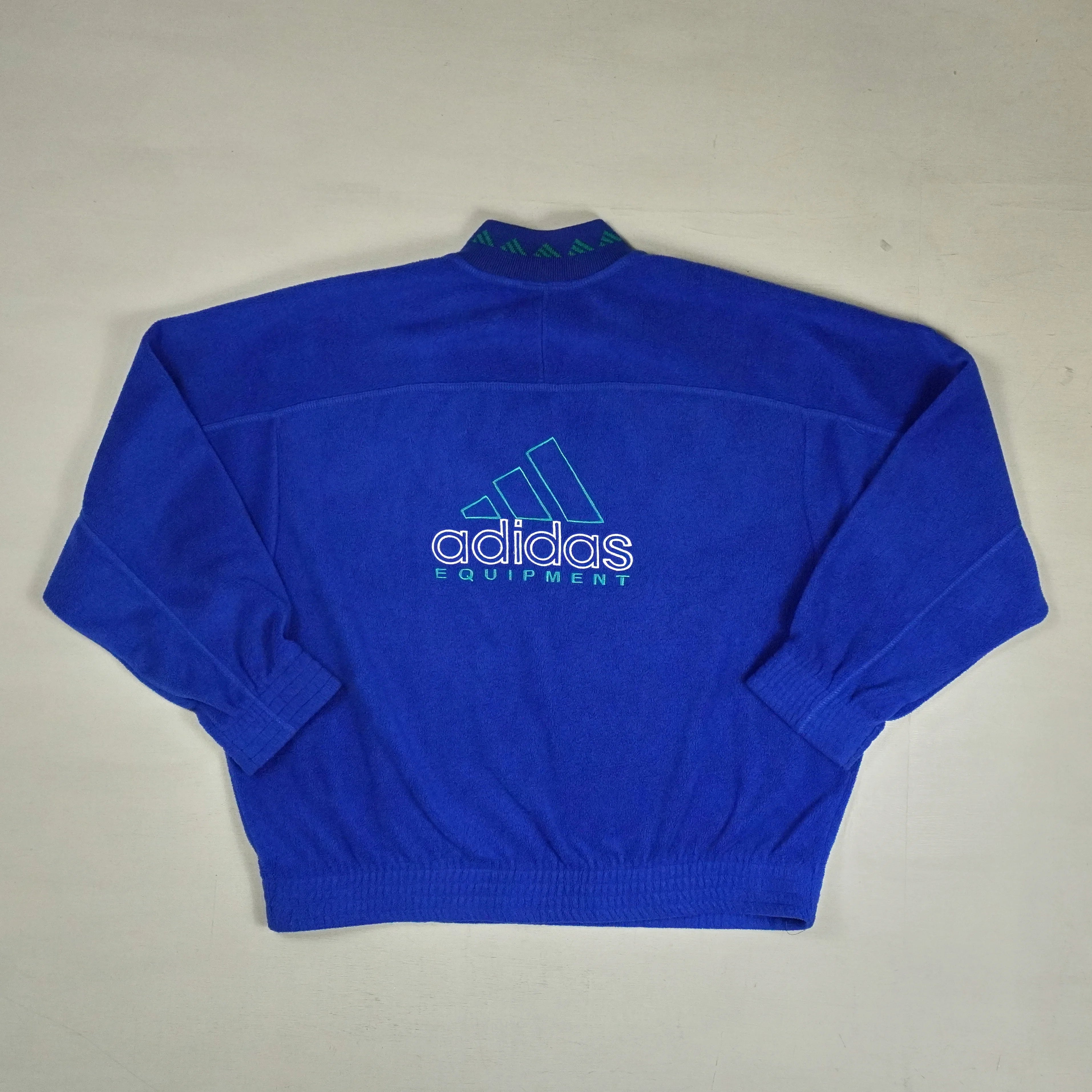 Vintage Adidas Blue pullover fleece (XL)
