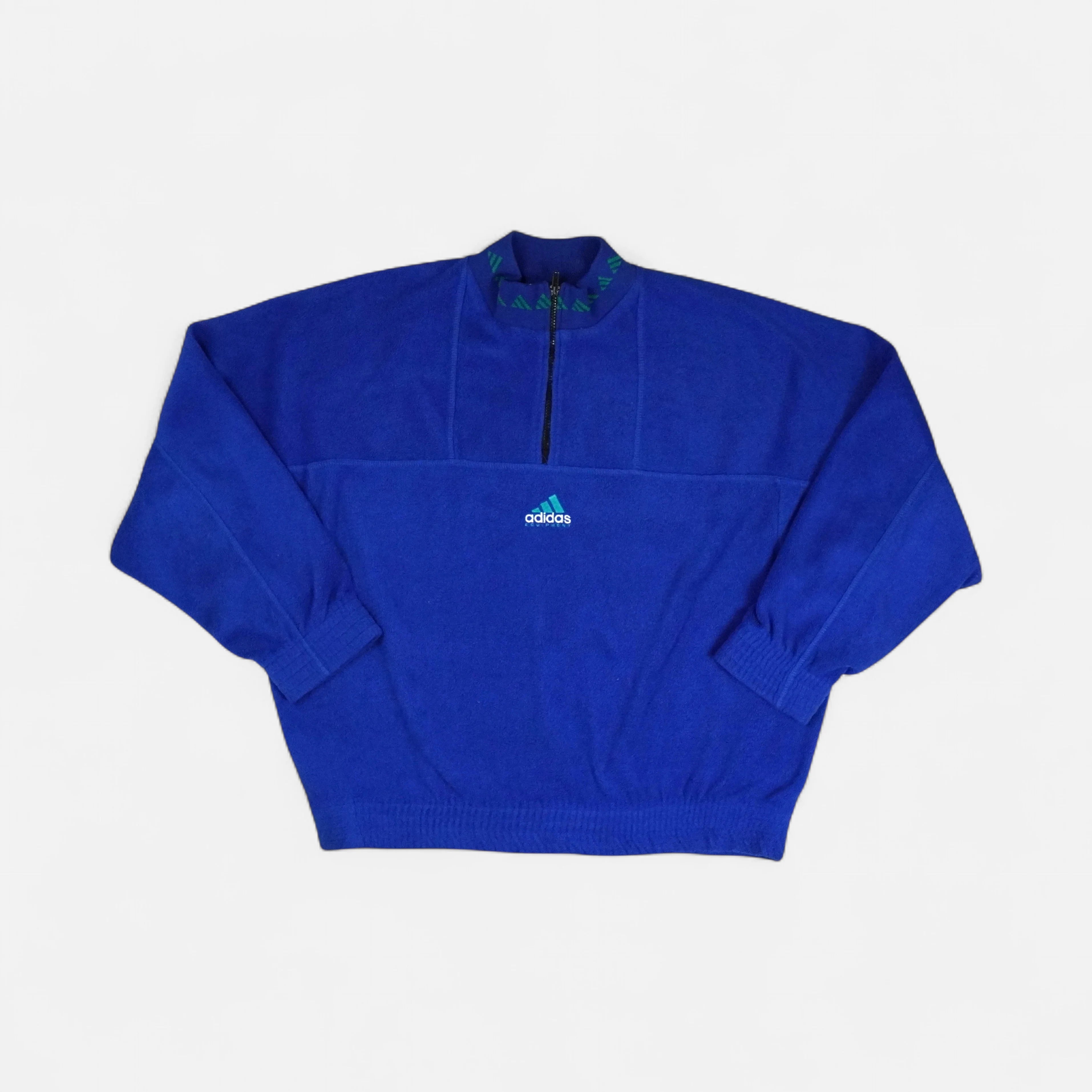 Vintage Adidas Blue pullover fleece (XL)