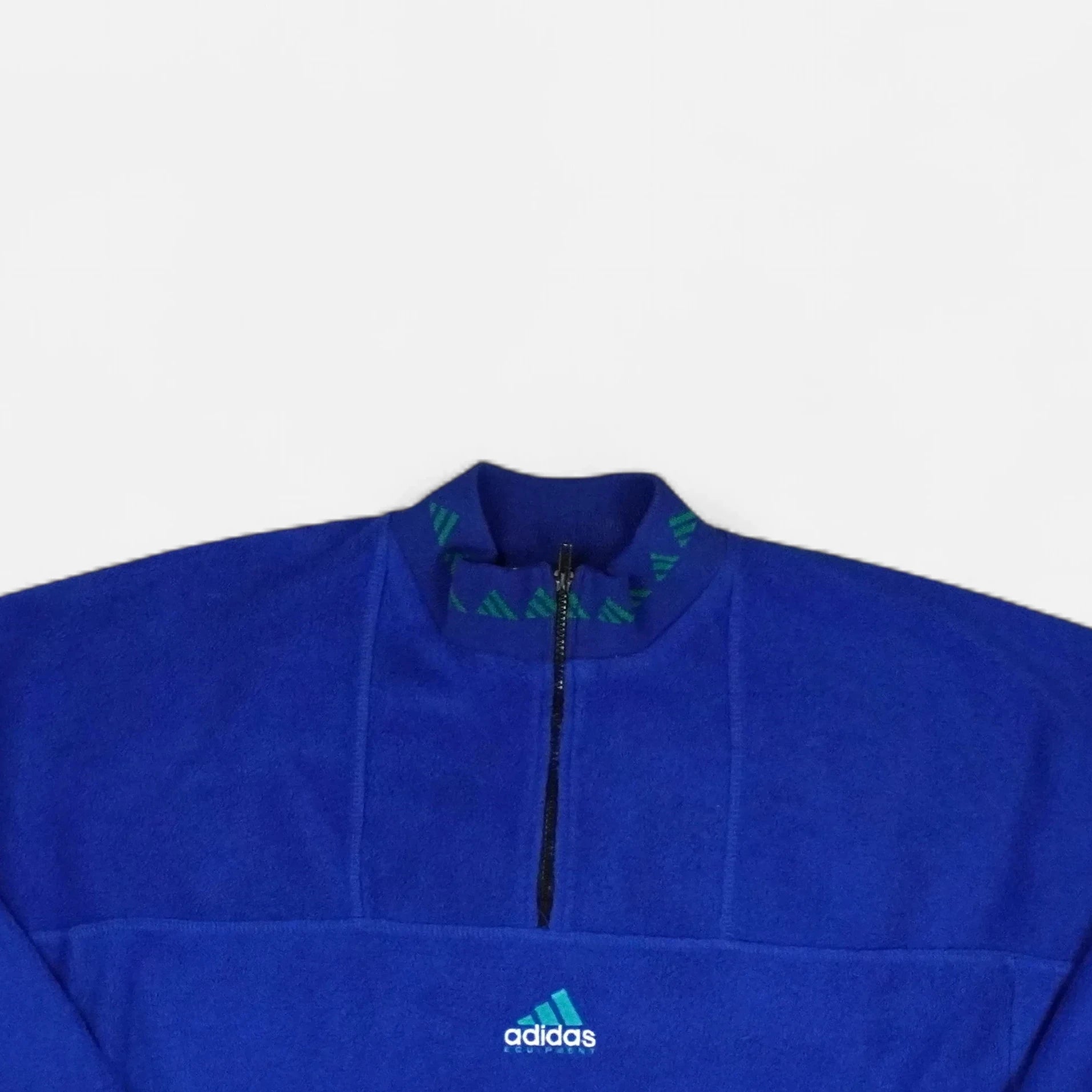 Vintage Adidas Blue pullover fleece (XL)