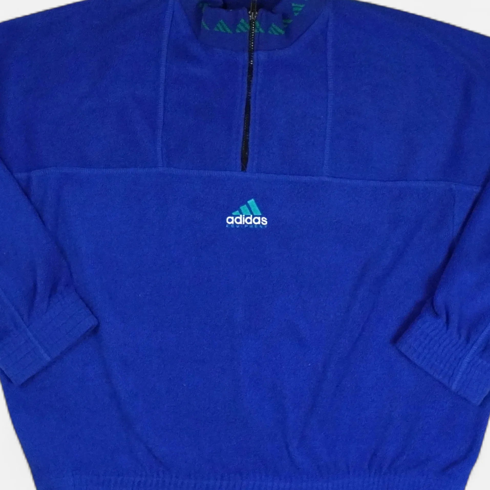 Vintage Adidas Blue pullover fleece (XL)