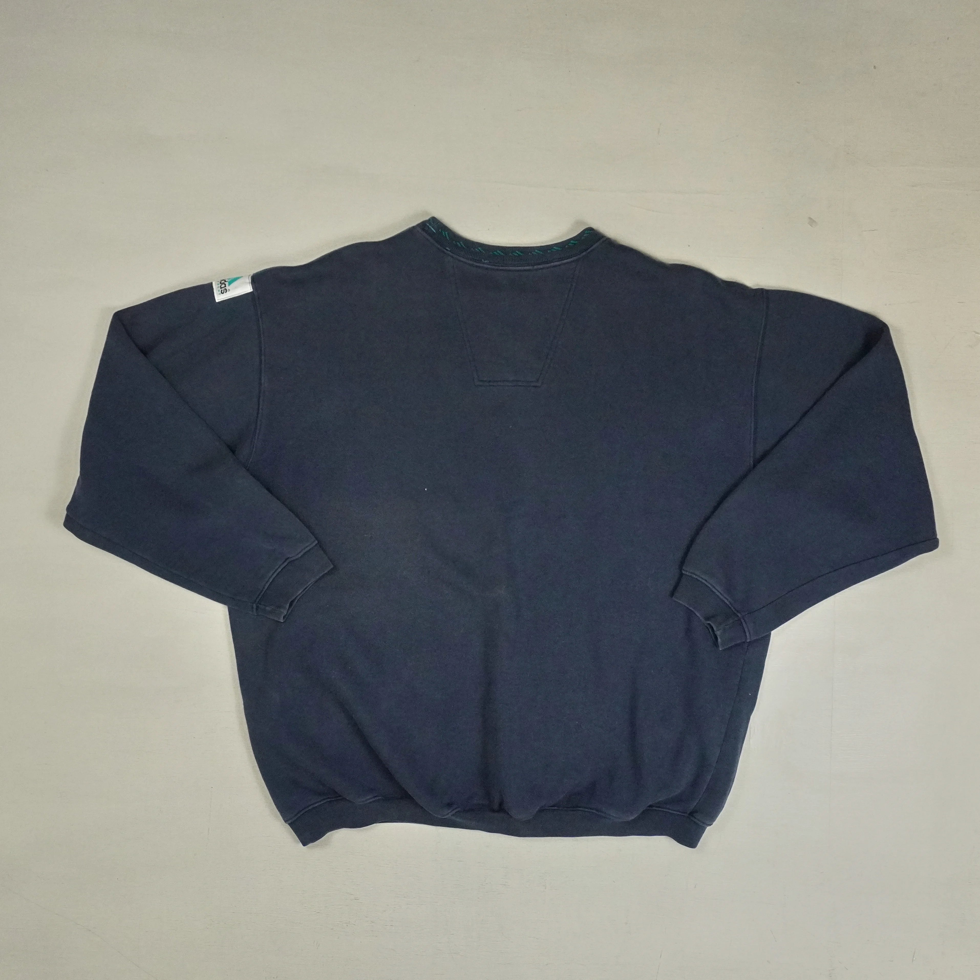 Vintage Adidas Navy Sweatshirt (XL)