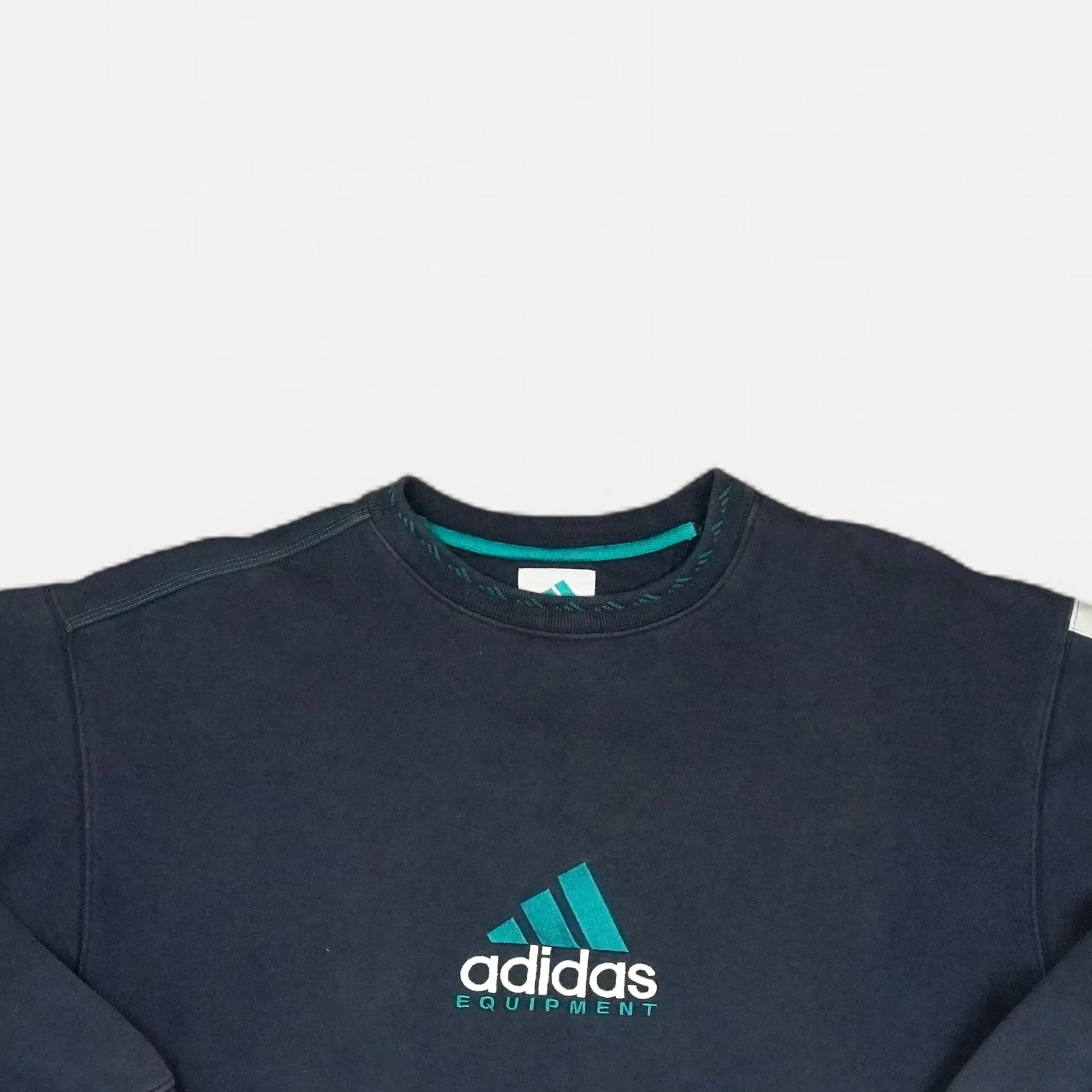 Vintage Adidas Navy Sweatshirt (XL)