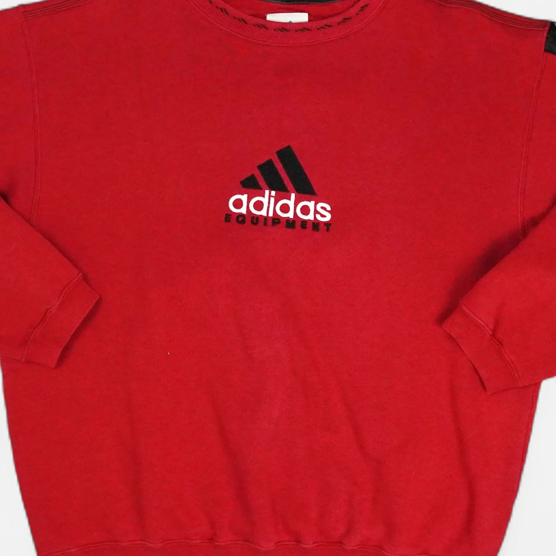 Vintage Adidas Equipment Red Sweatshirt (XL)