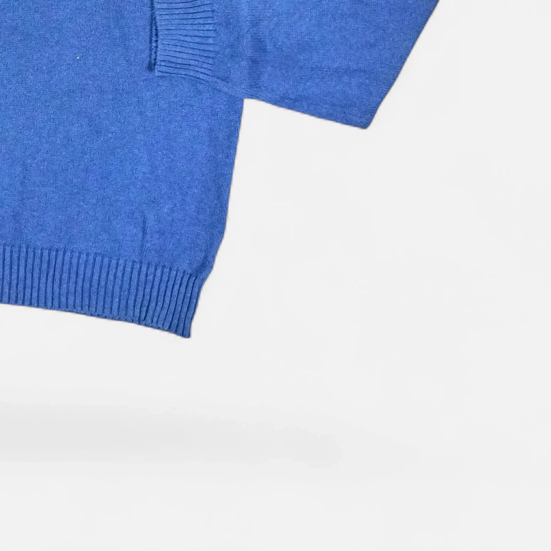 Vintage Polo Ralph Lauren Blue Sweater Knit Jumper ( L )