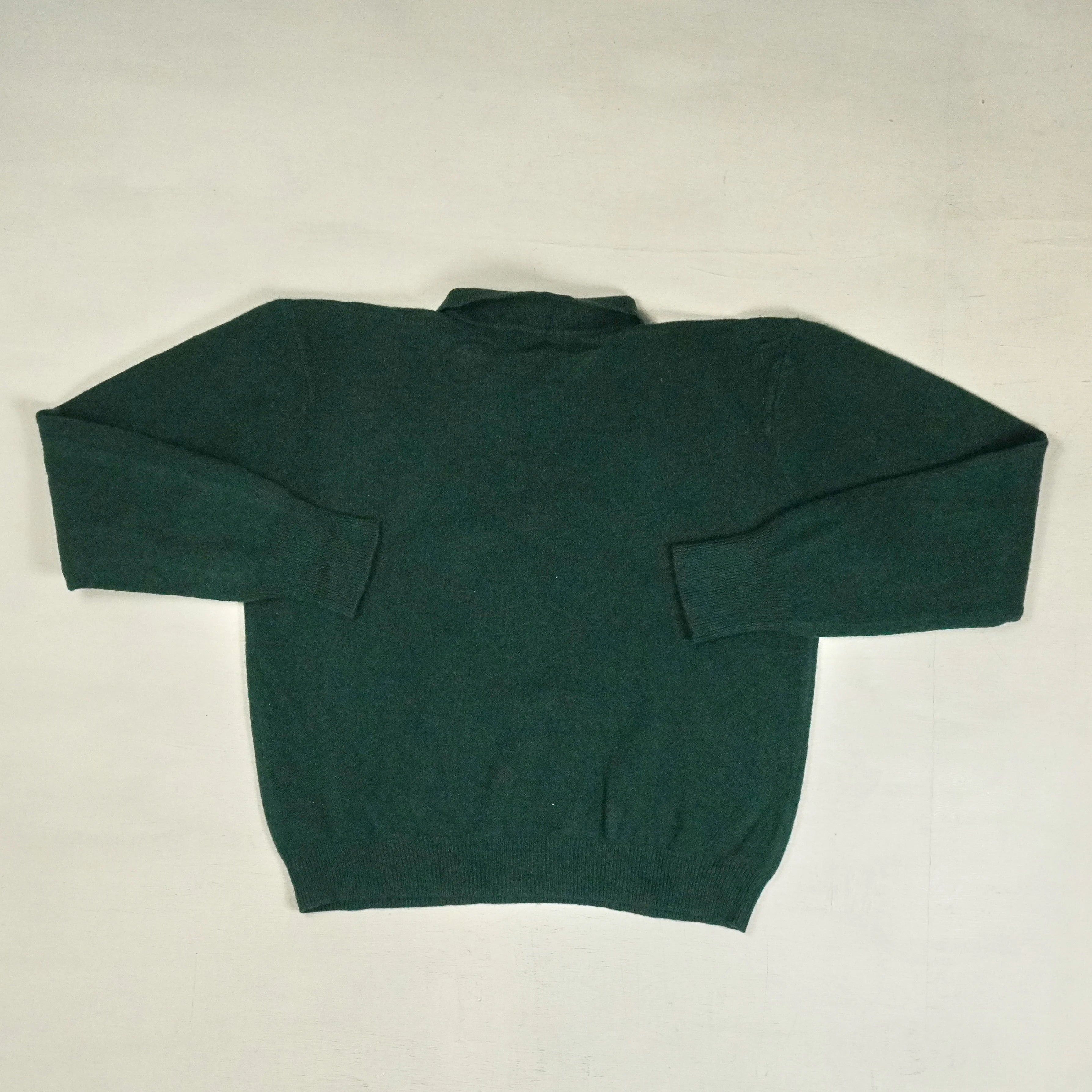 Vintage Polo Ralph Lauren Green Sweater Knit Jumper Womens ( M )