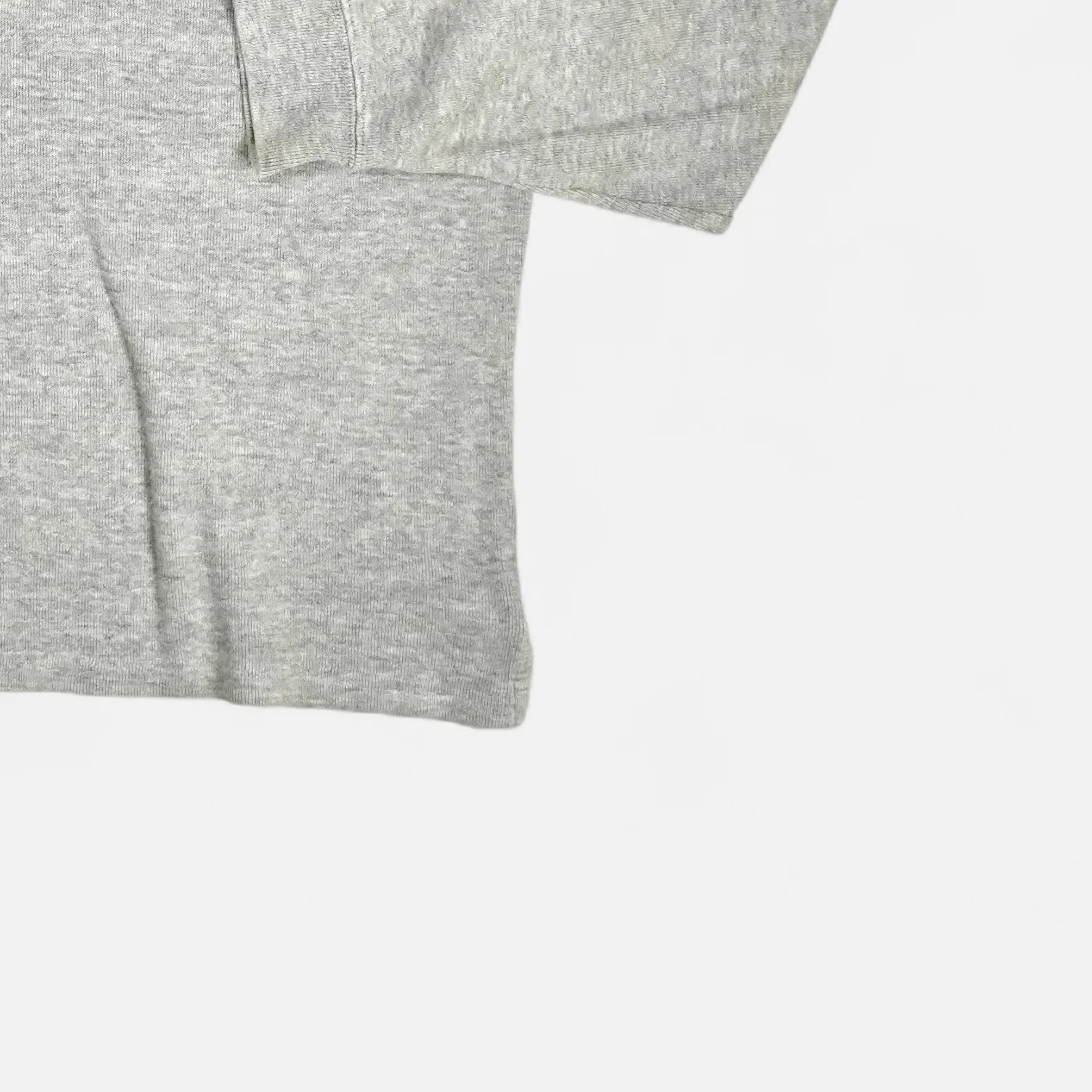 Vintage Polo Ralph Lauren Gray Knit Jumper ( XL )