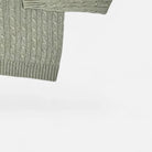 Vintage Polo Ralph Lauren Gray Knit Jumper ( S )