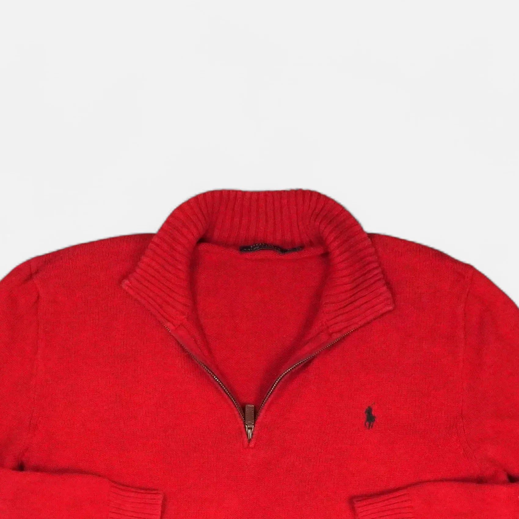 Vintage Red Knit Jumper ( XL )