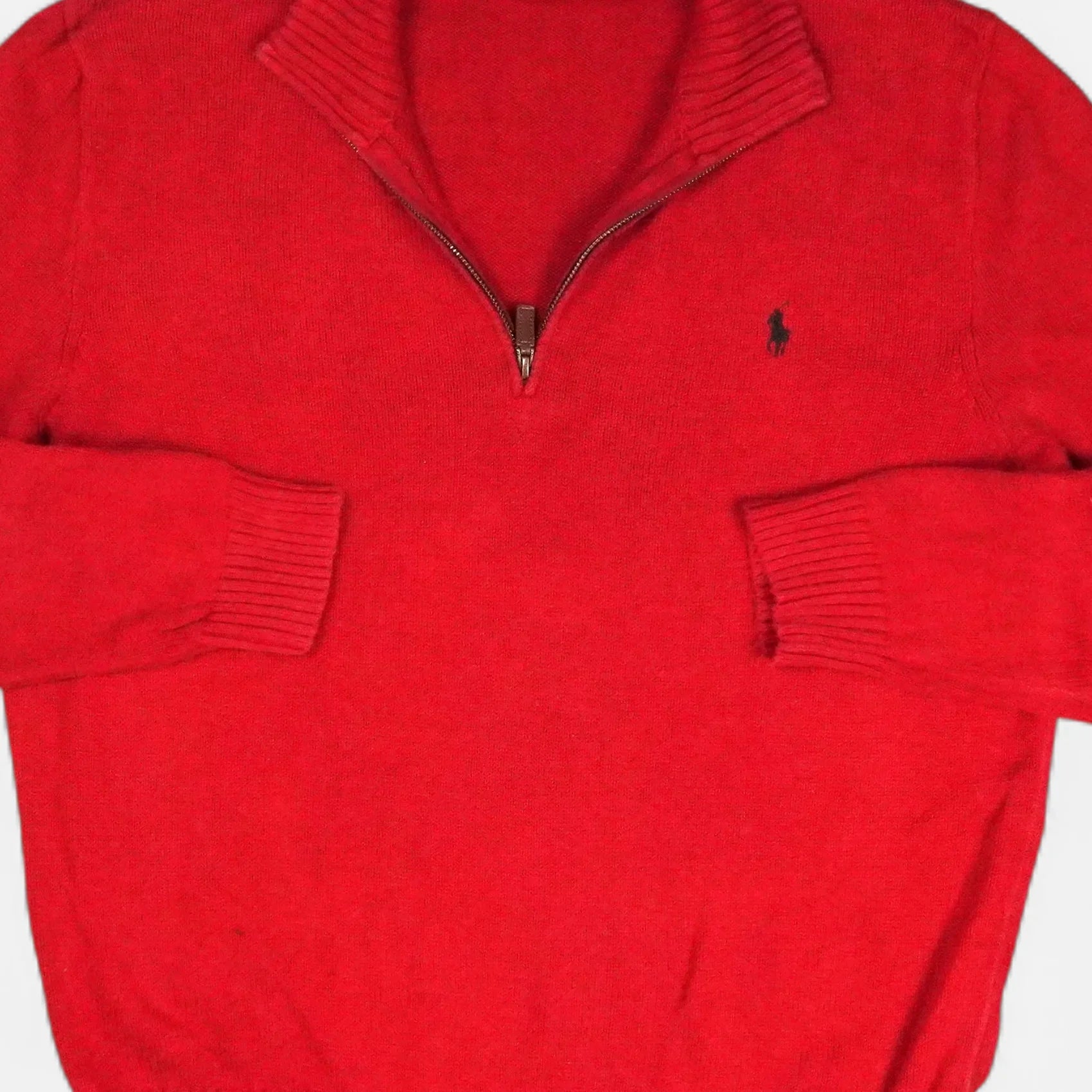 Vintage Red Knit Jumper ( XL )