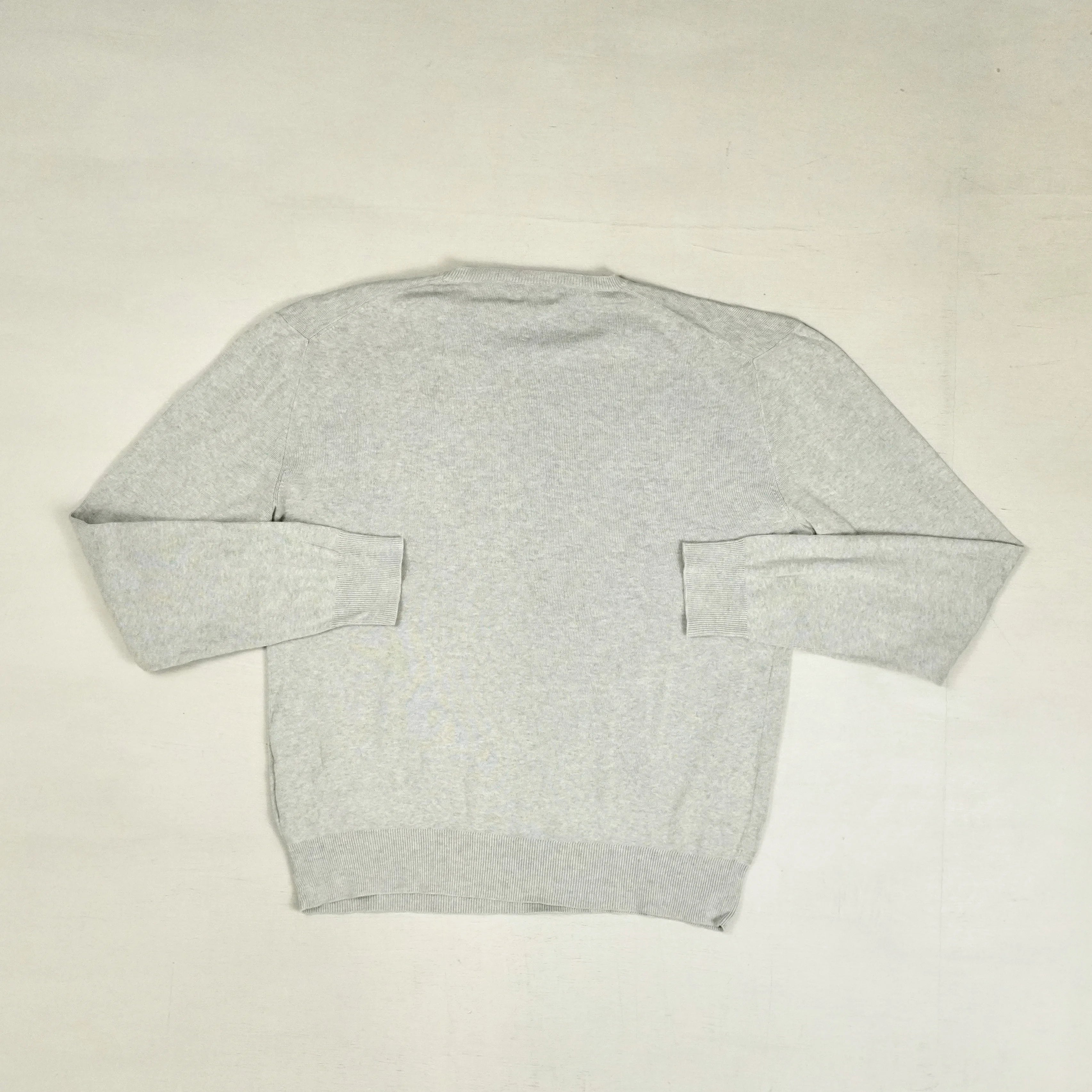 Vintage Polo Ralph Lauren Gray Knit Jumper ( S )