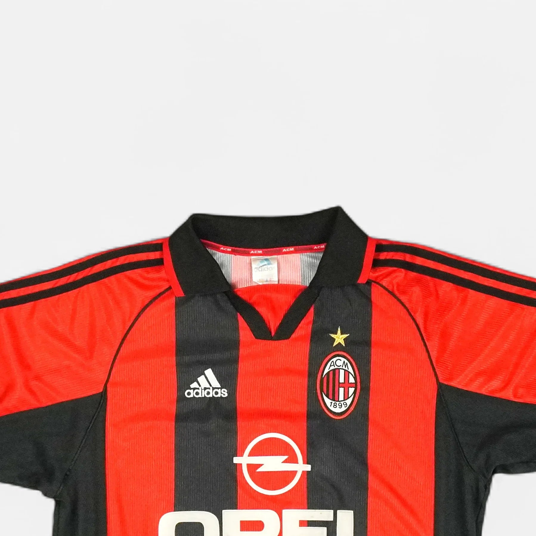 Ac Milan 1998-1999 Adidas Home Jersey (M)