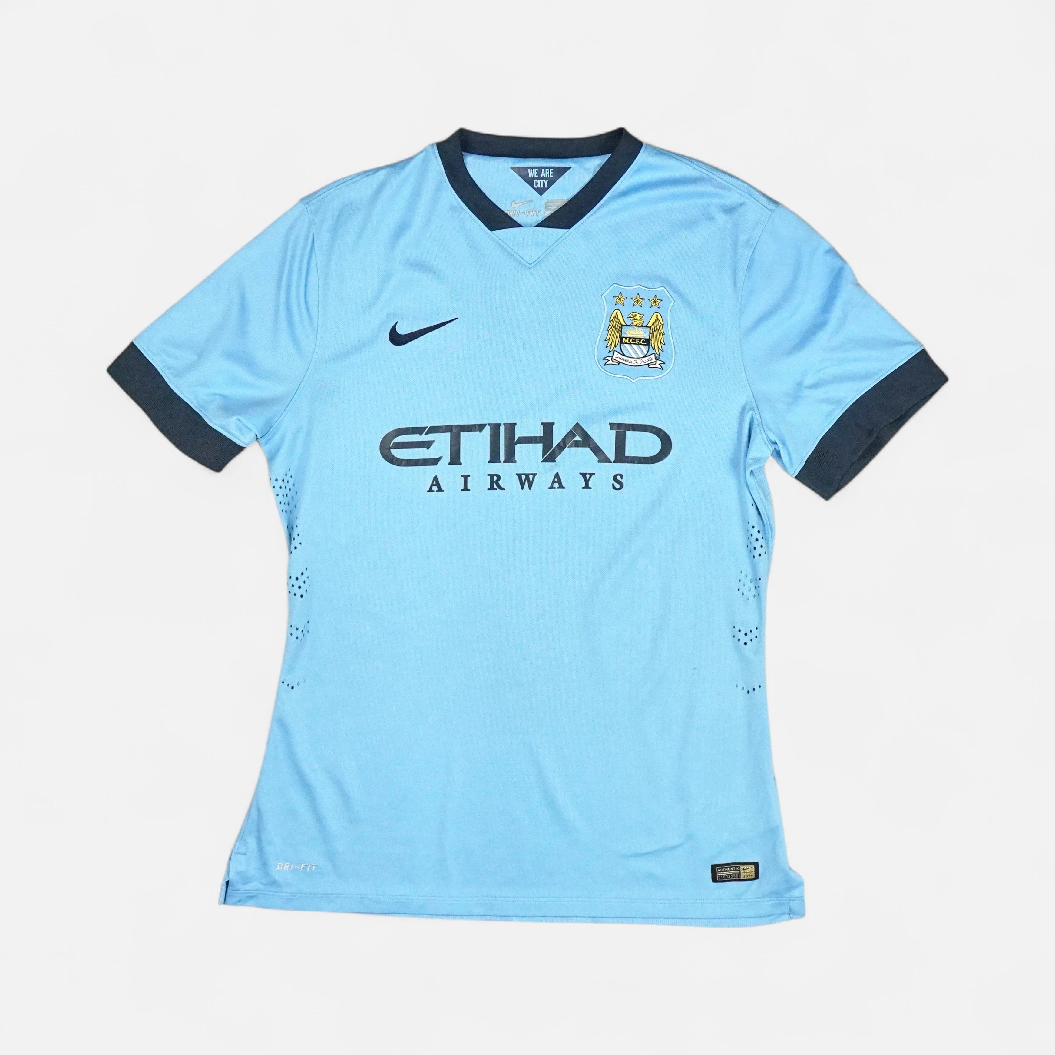 Manchester City 2014-2015 Nike Home Jersey (XL)