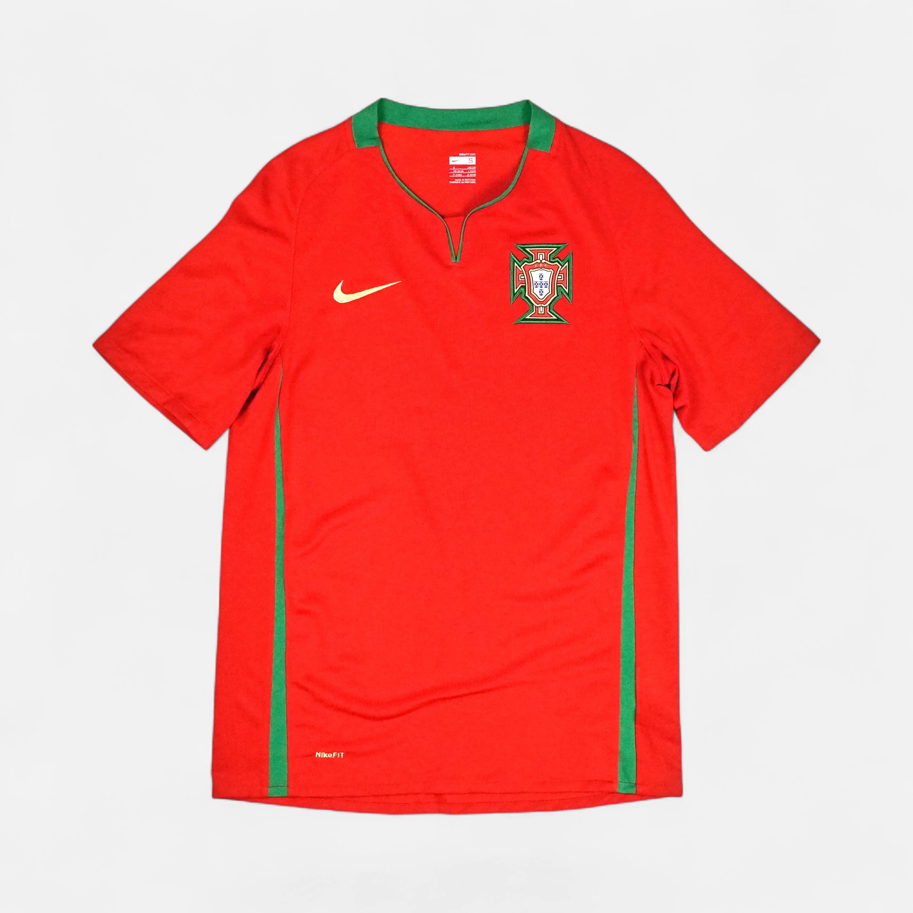 Portugal 2008-2010 Nike Home Jersey (S)