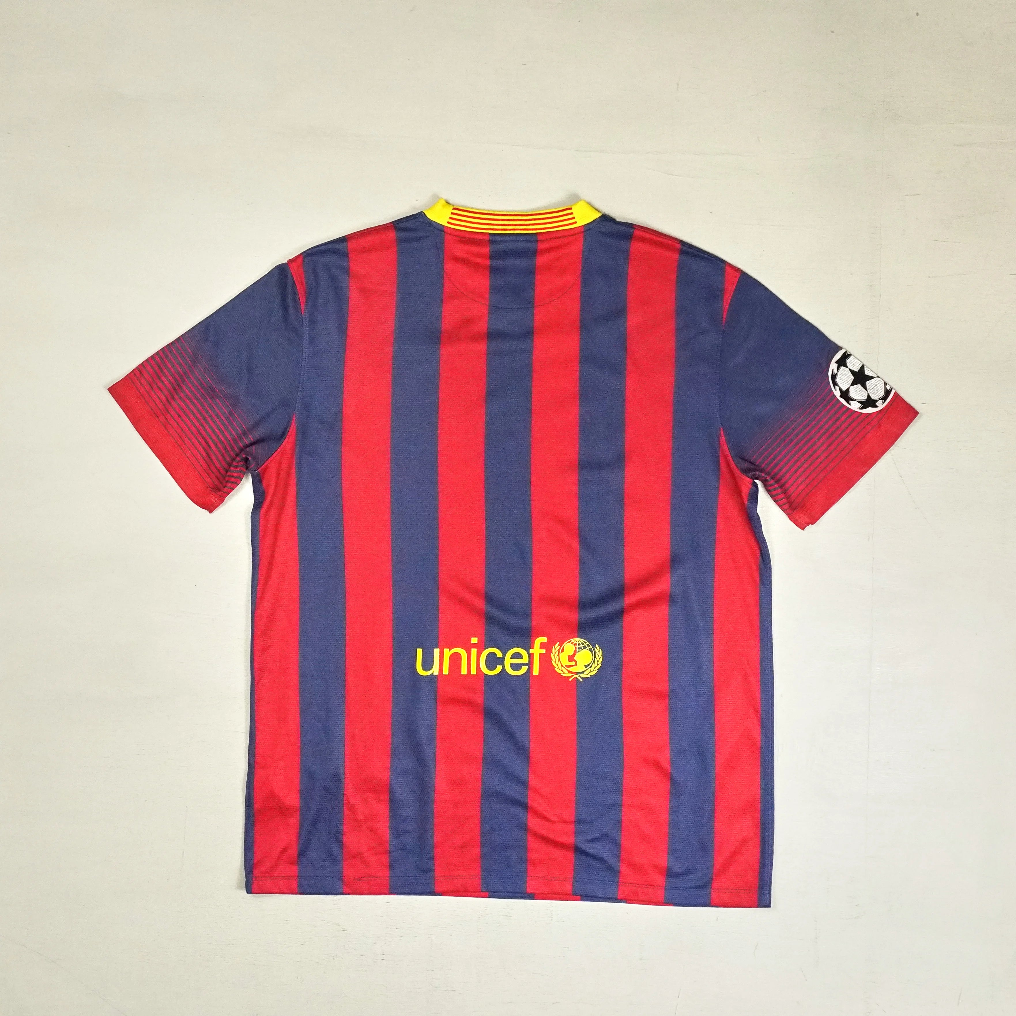 Fc Barcelona 2013-2014 Nike Home Jersey (M)