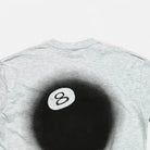 Stüssy Grey Stüssy 8-Ball T-shirt