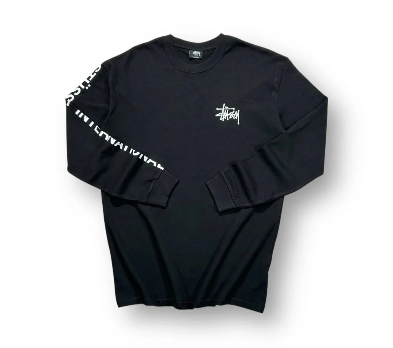 Stüssy Black Stussy Long Sleeve T-shirt