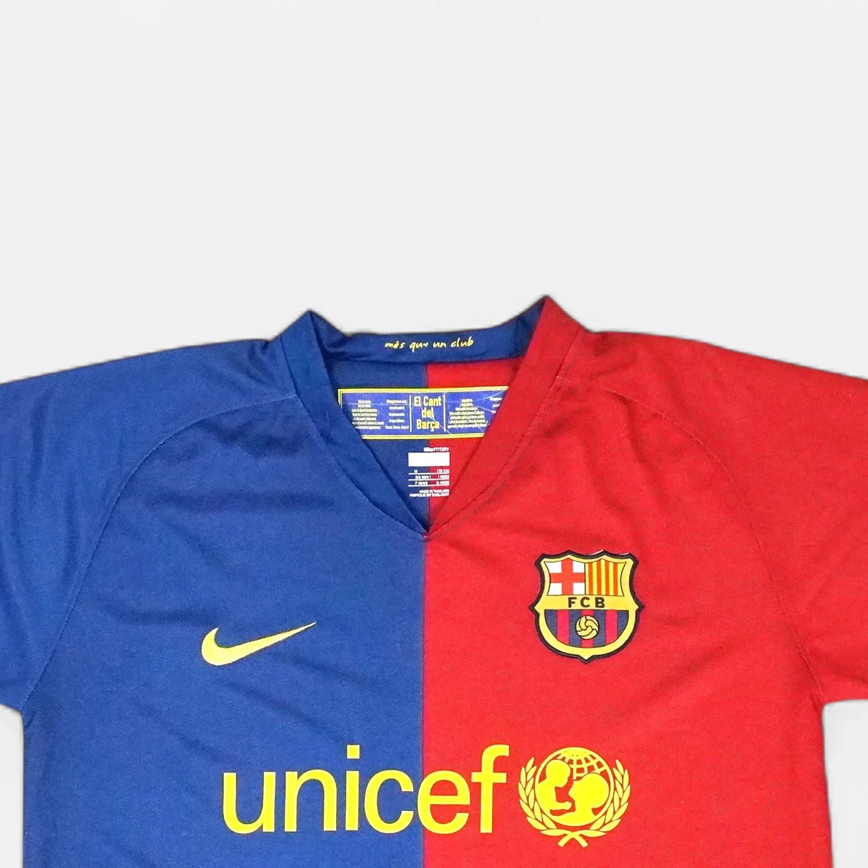 Fc Barcelona 2007-2008 Nike Home Jersey (M)