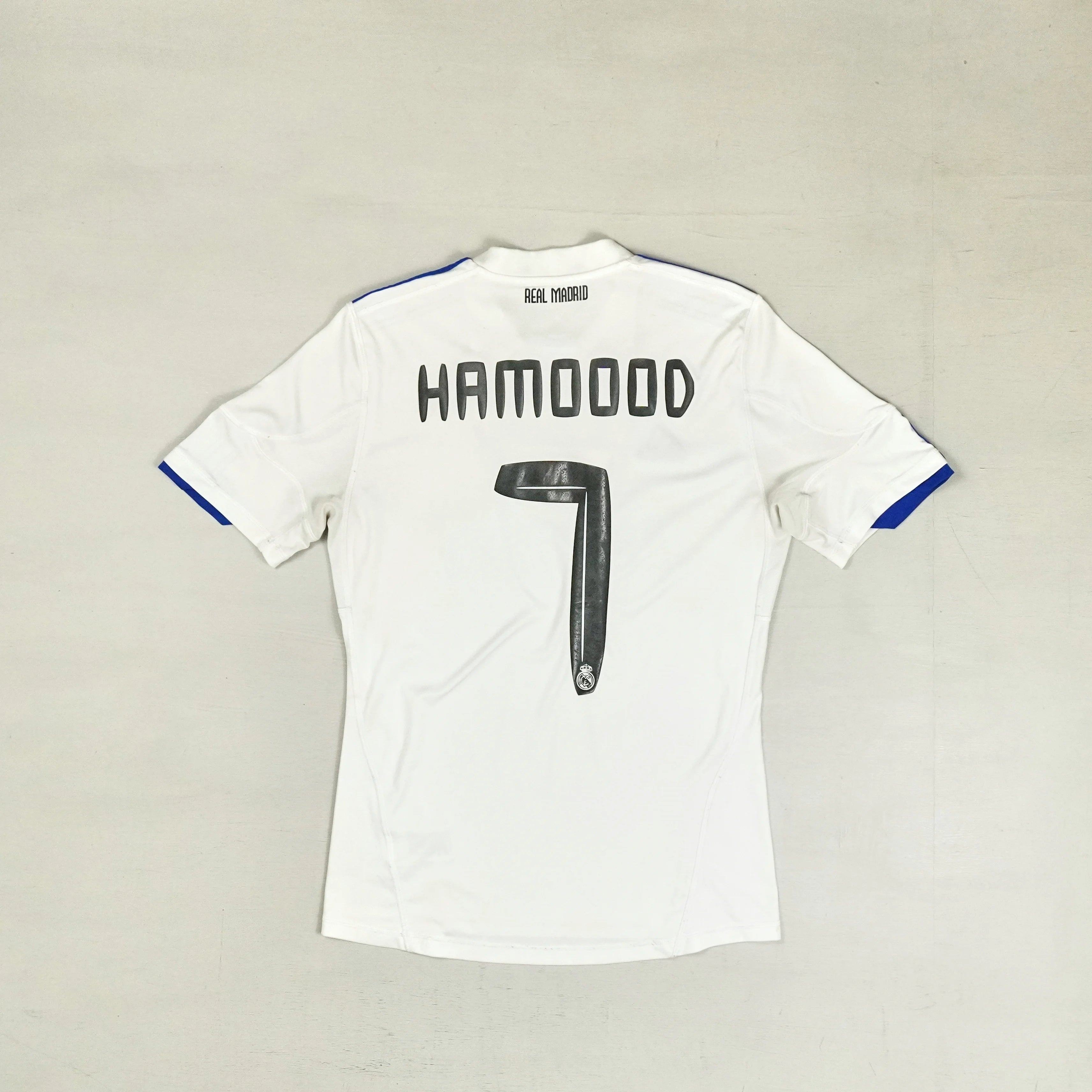 Real Madrid Hamood 2010-2011 Adidas Home Jersey (XS)