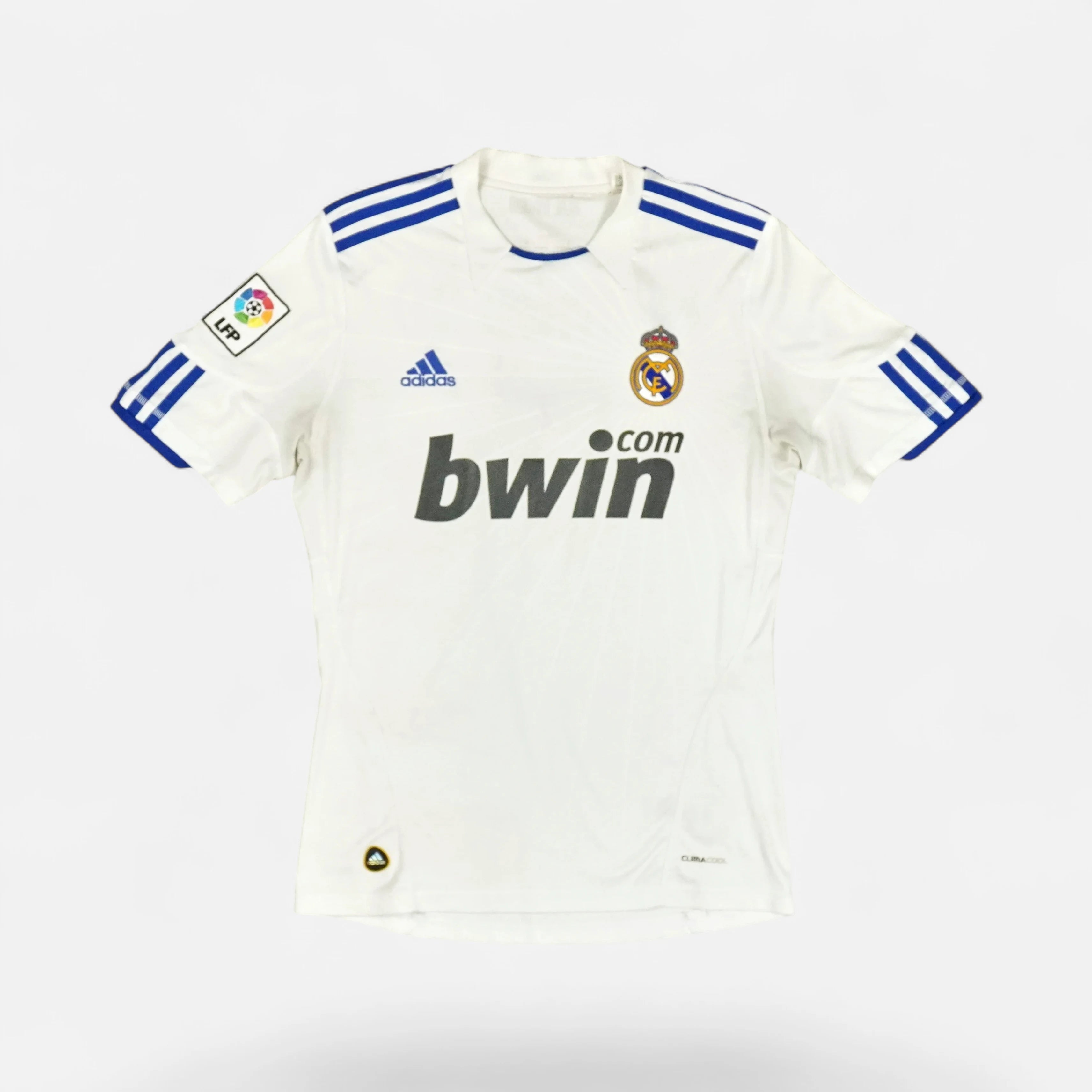 Real Madrid Hamood 2010-2011 Adidas Home Jersey (XS)