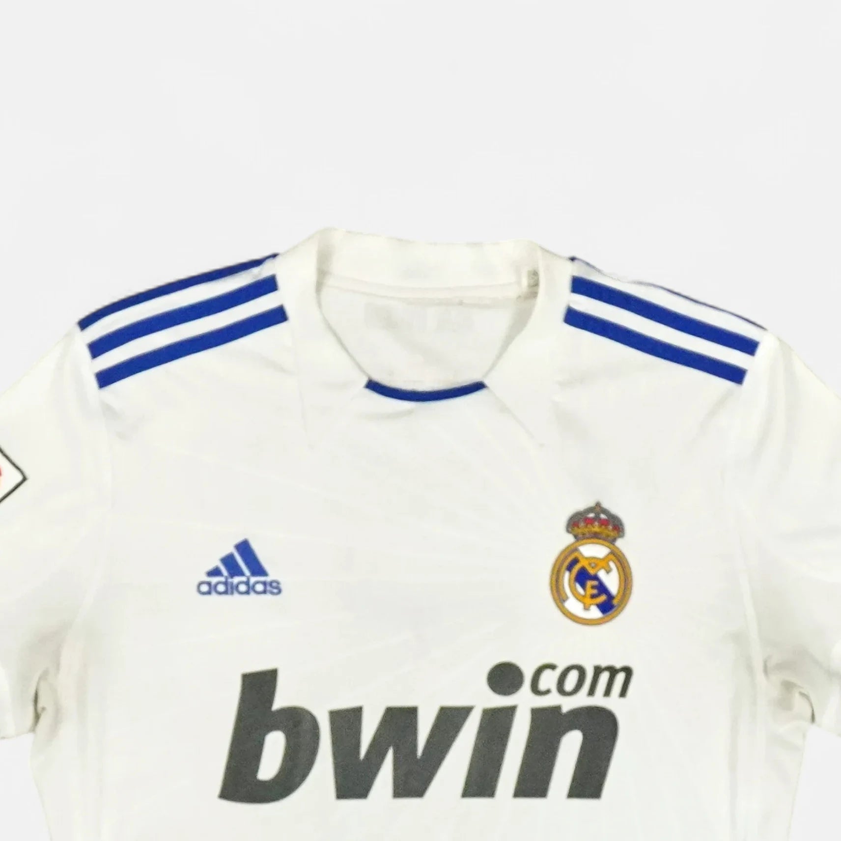 Real Madrid Hamood 2010-2011 Adidas Home Jersey (XS)