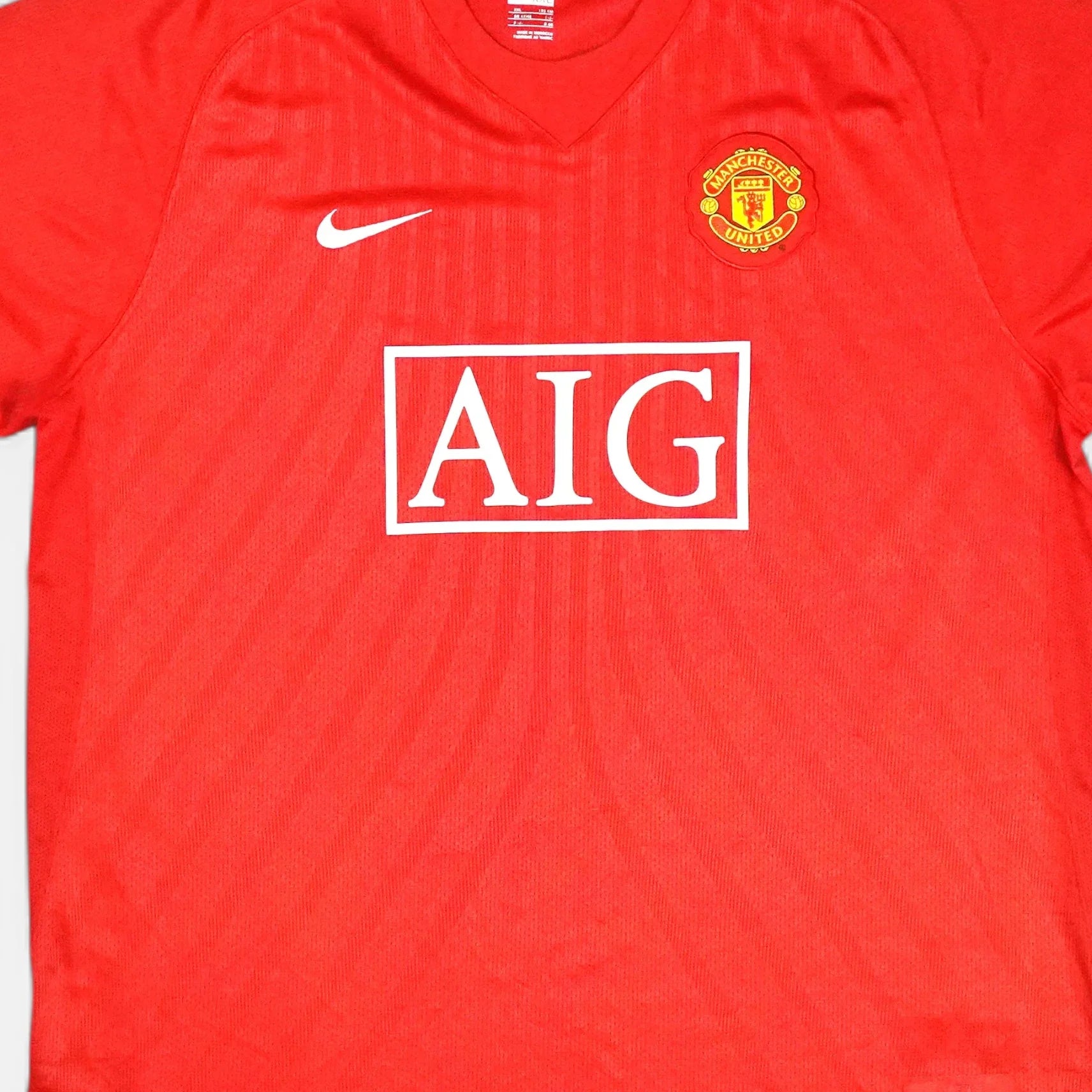Manchester United 2007-2008 Nike Home Jersey (XXL)