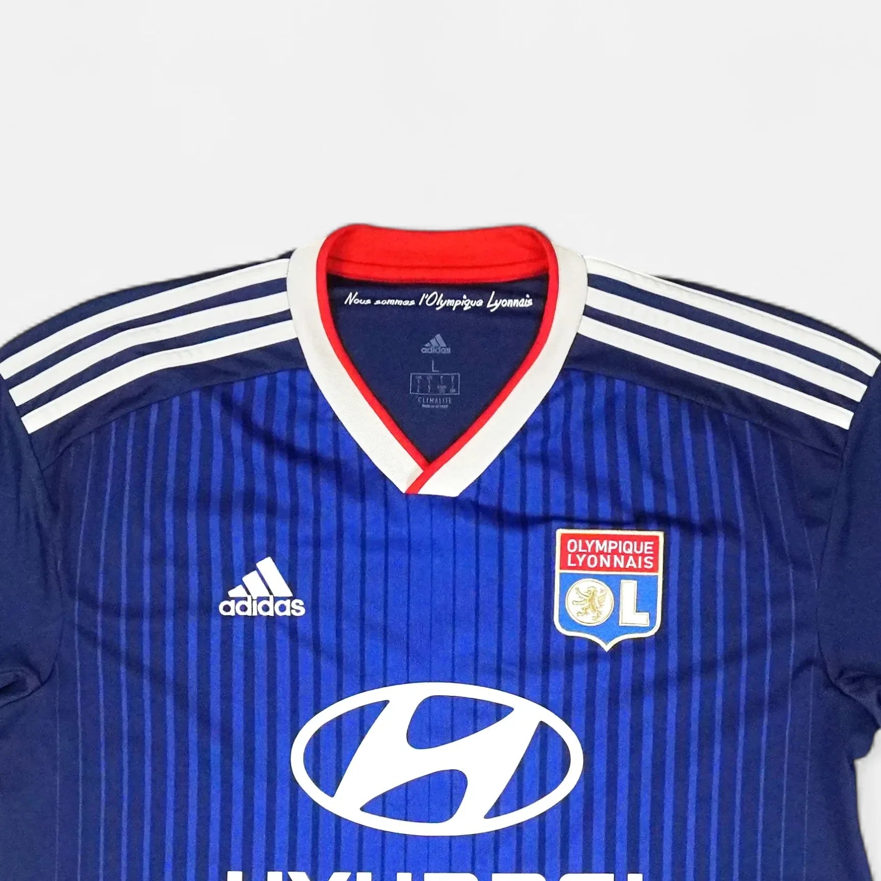 Olympique Lyonnais Robert 2019-2020 Adidas Home Jersey (M)