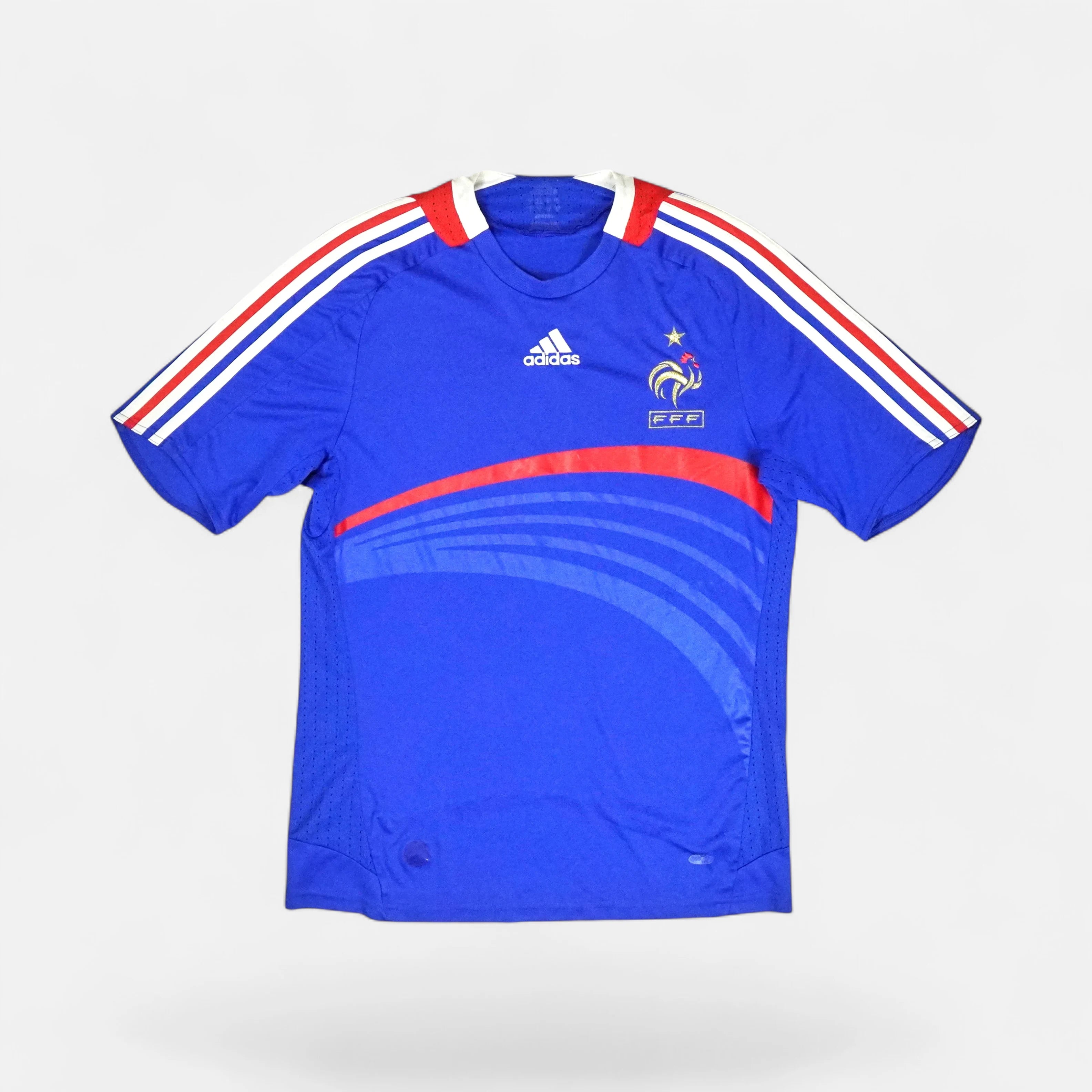 France 2009 Adidas Home Jersey (S)