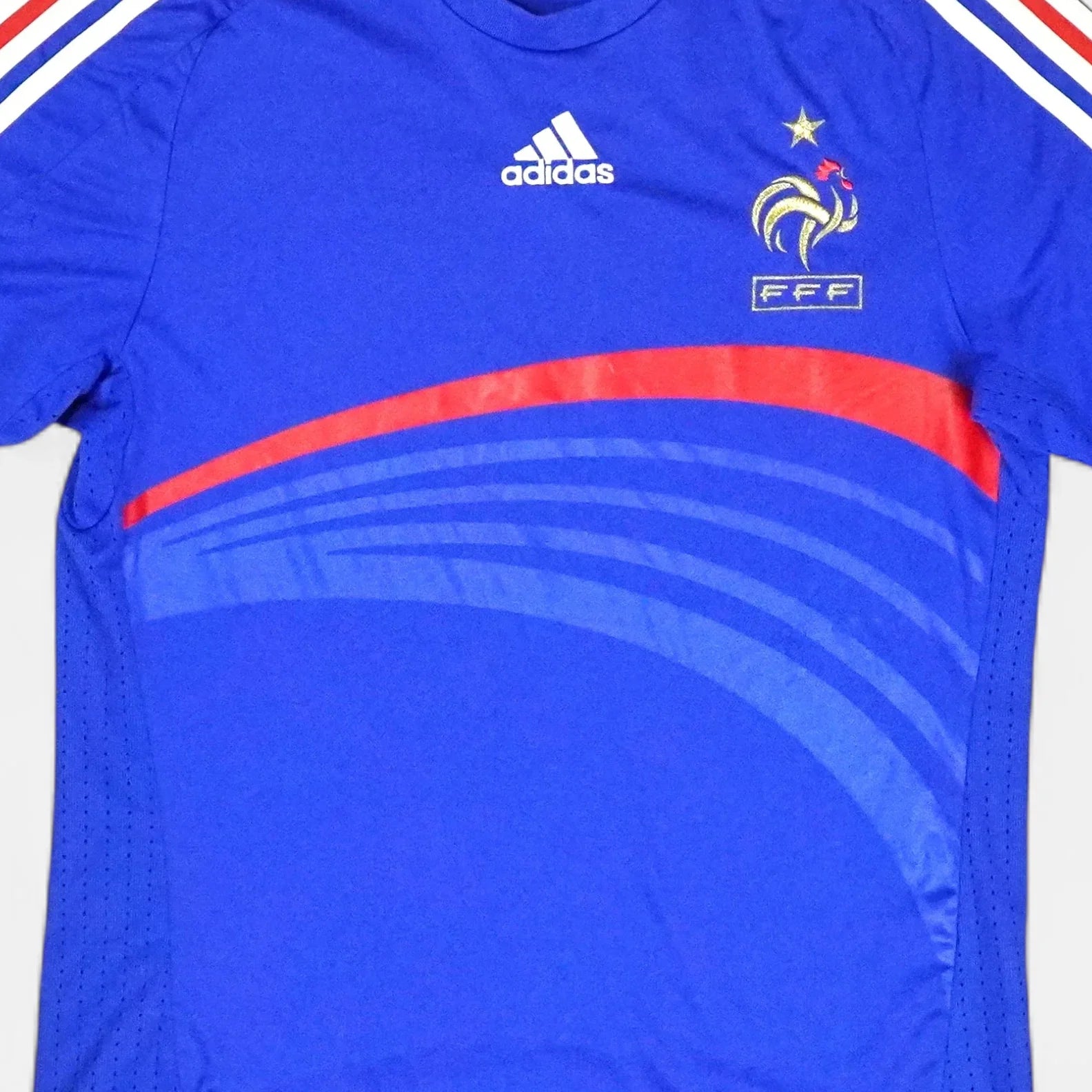 France 2009 Adidas Home Jersey (S)