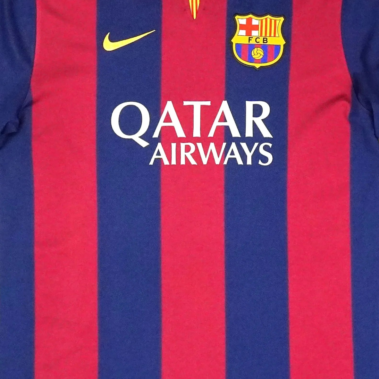 Fc Barcelona Neymar Jr. 2014-2015 Nike Home Jersey (L)