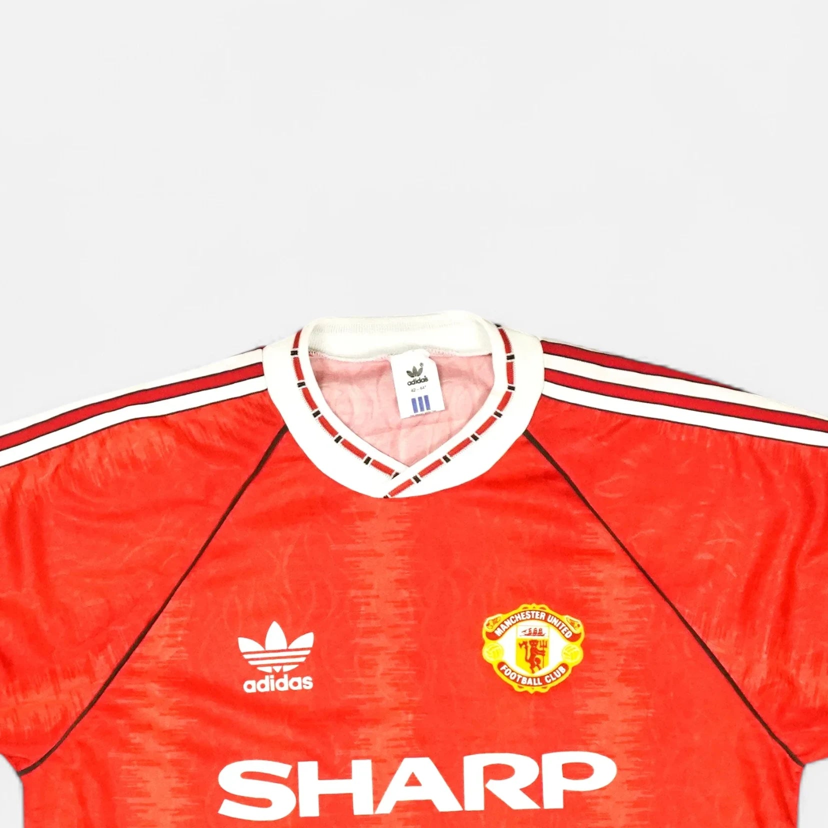Manchester United 1990-1992 Adidas Home Jersey (L)