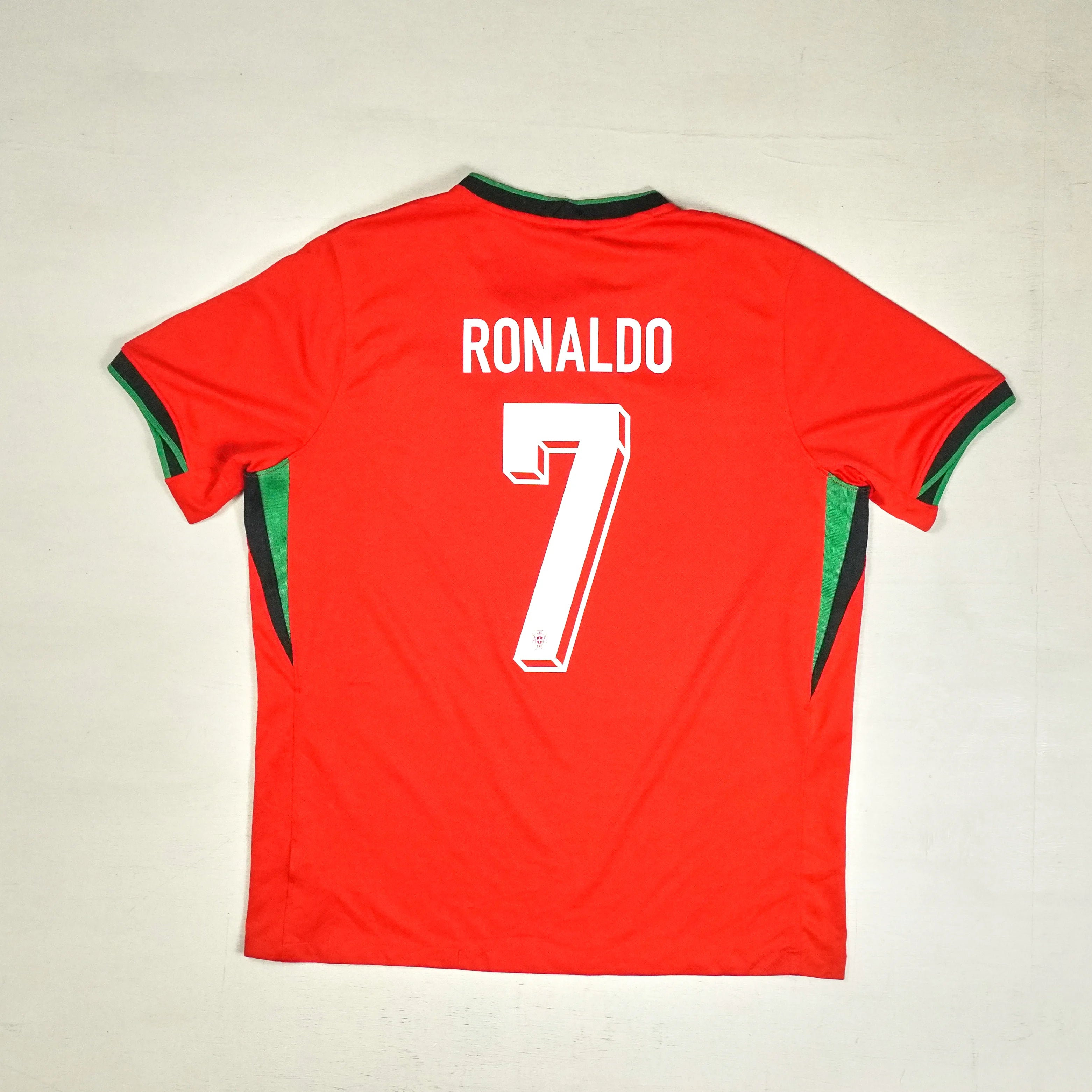 Portugal Ronaldo 2024 Nike Home Jersey (L)