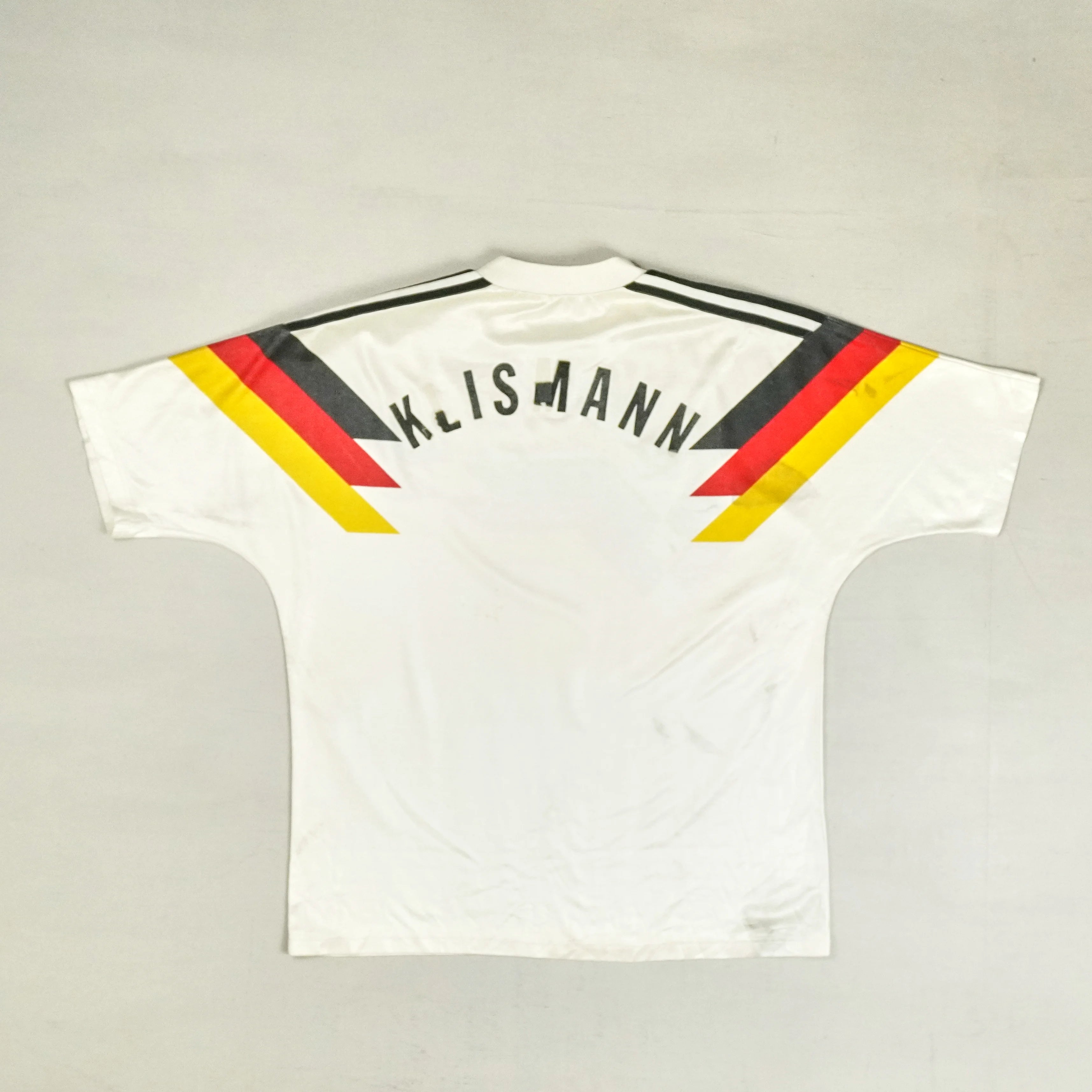 Germany Klinsmann 1989-1990 Adidas Home Jersey (M)