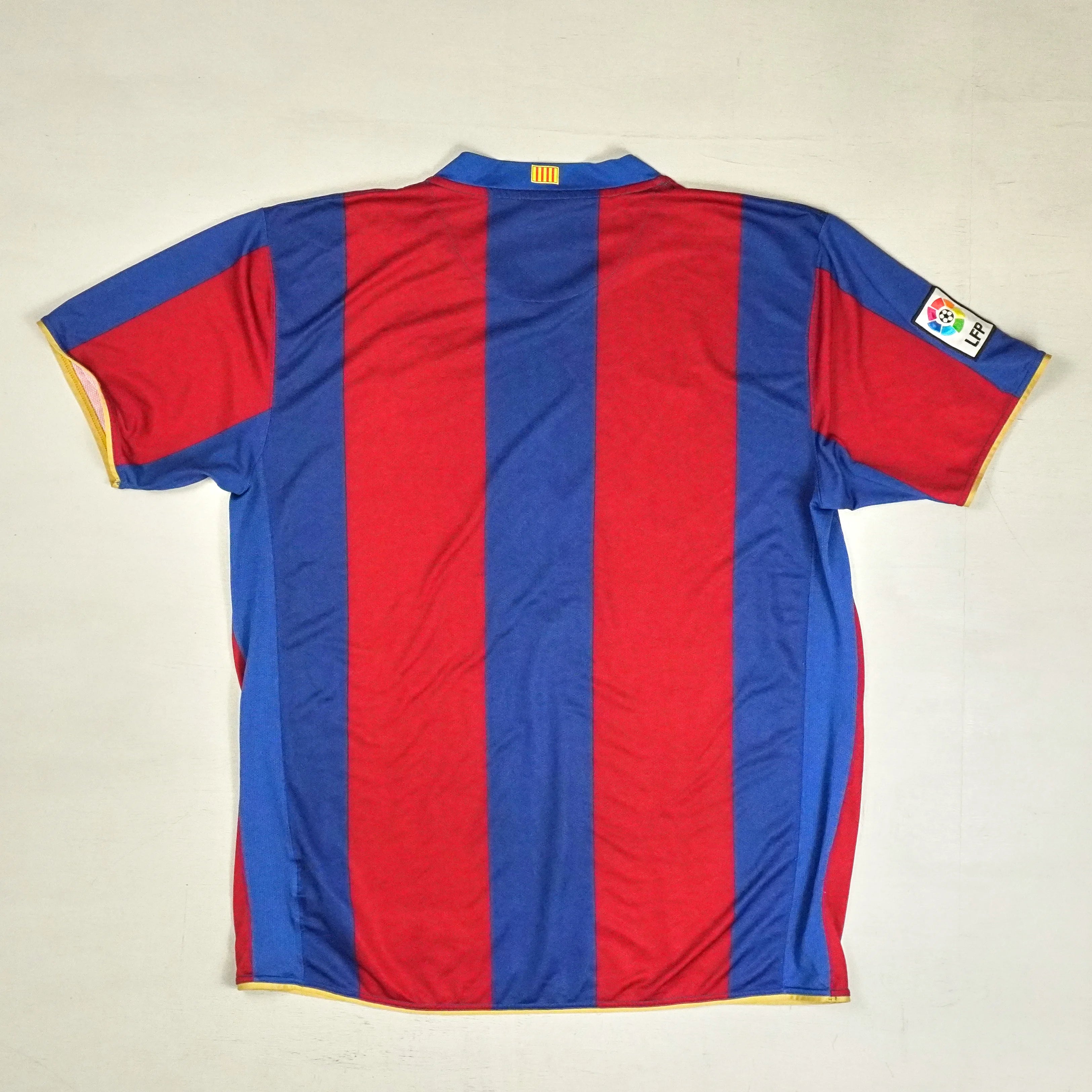 Fc Barcelona 2007-2008 Nike Home Jersey (XXL)