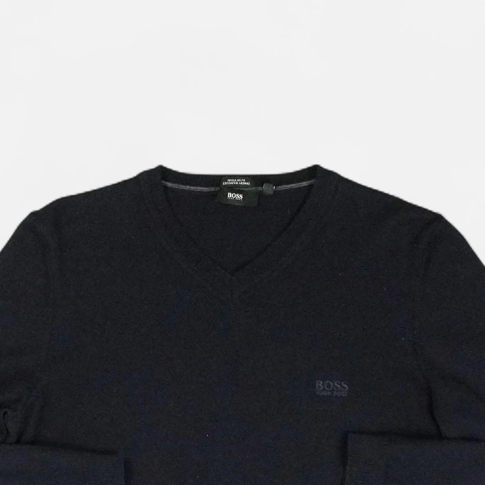 Vintage Boss Navy Sweater (S)