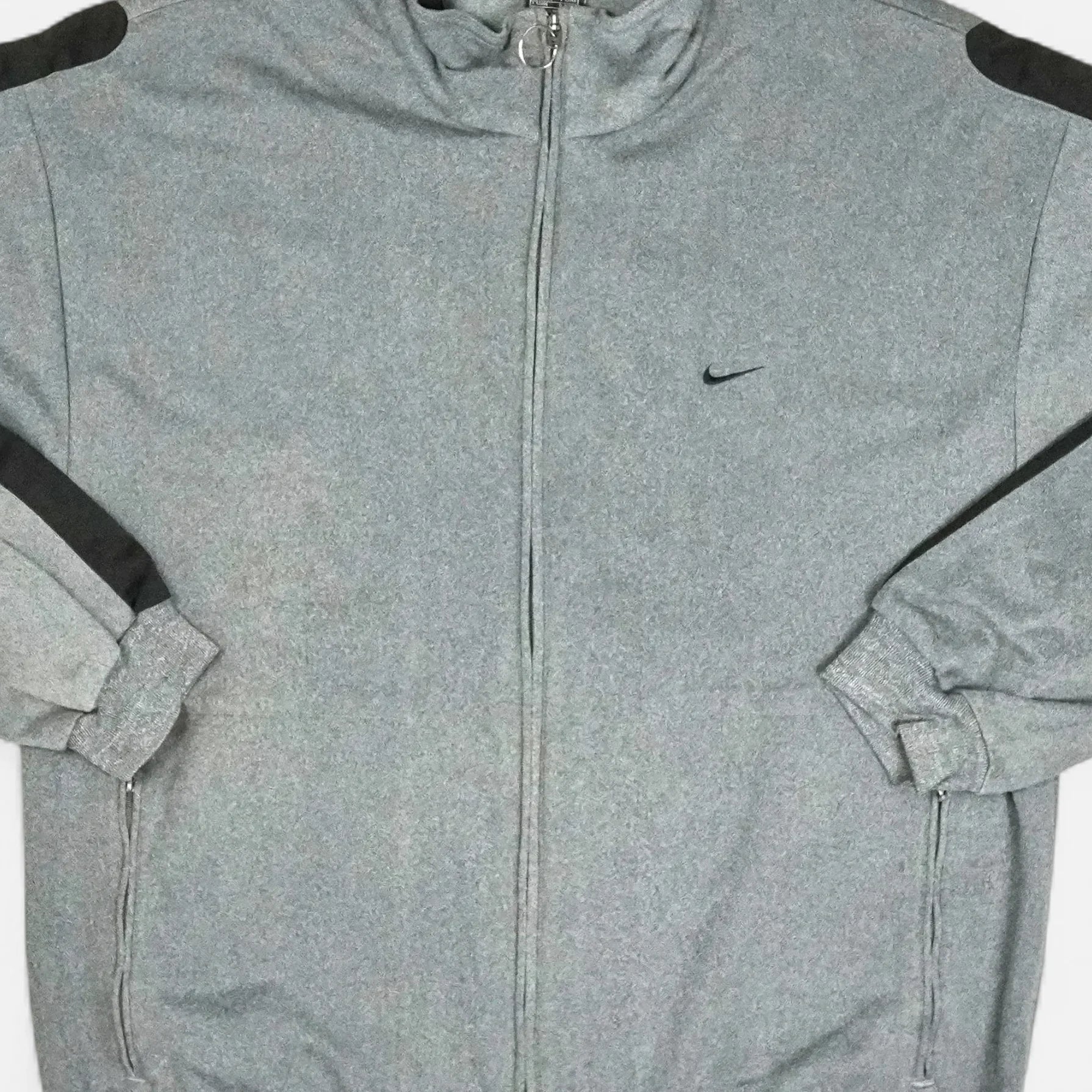 Vintage Nike Gray track jacket (XL)