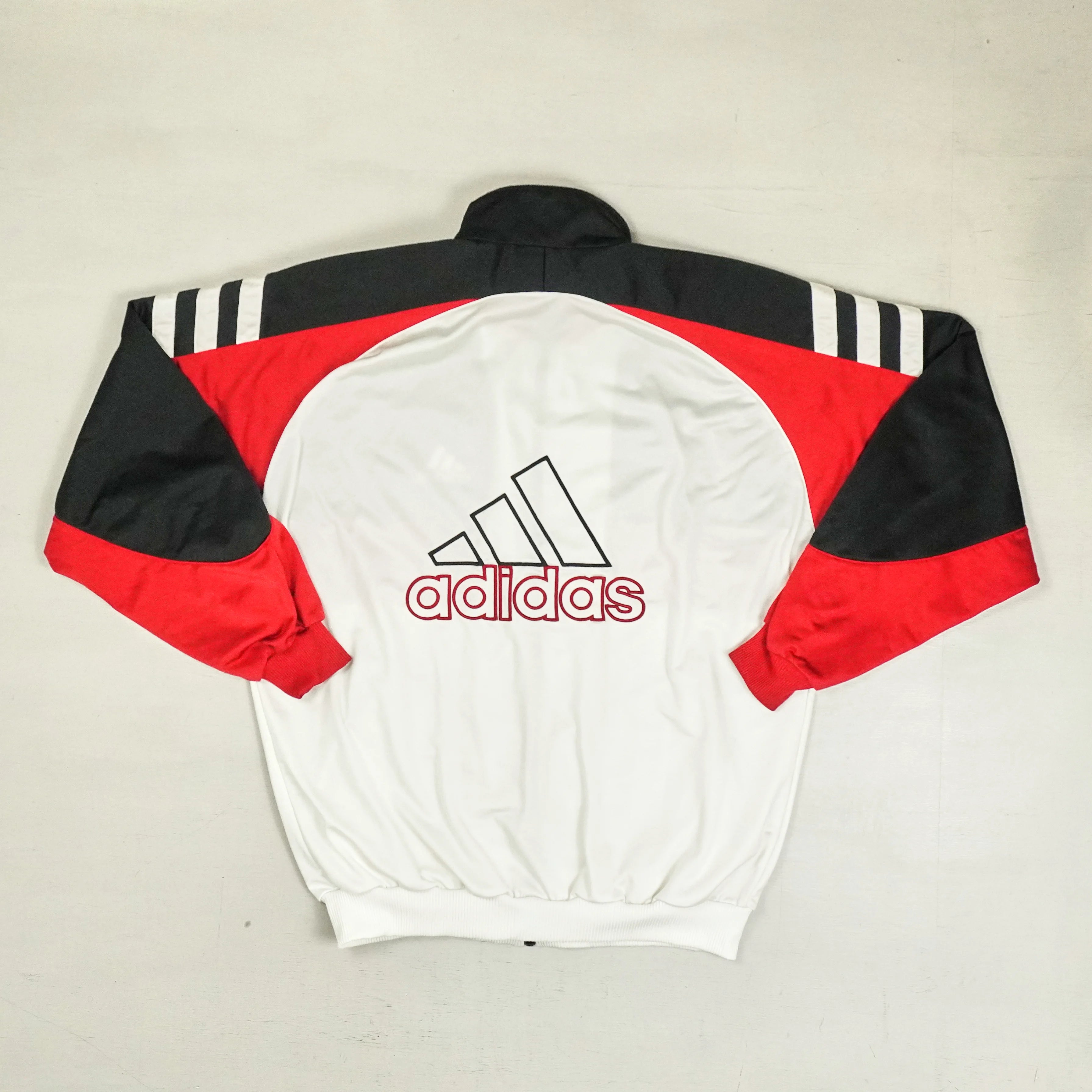 Vintage Adidas Red Track Jacket (XL)