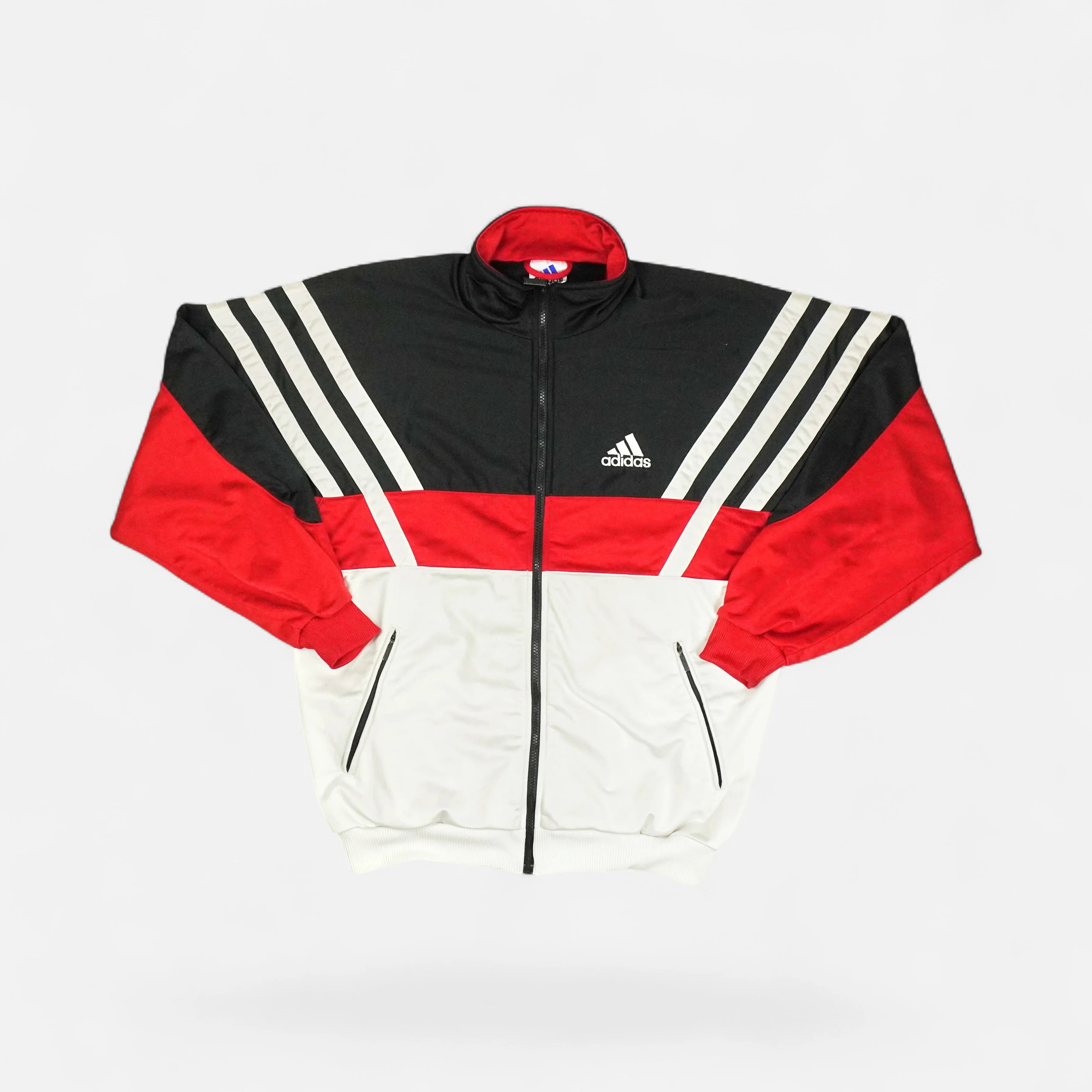 Vintage Adidas Red Track Jacket (XL)