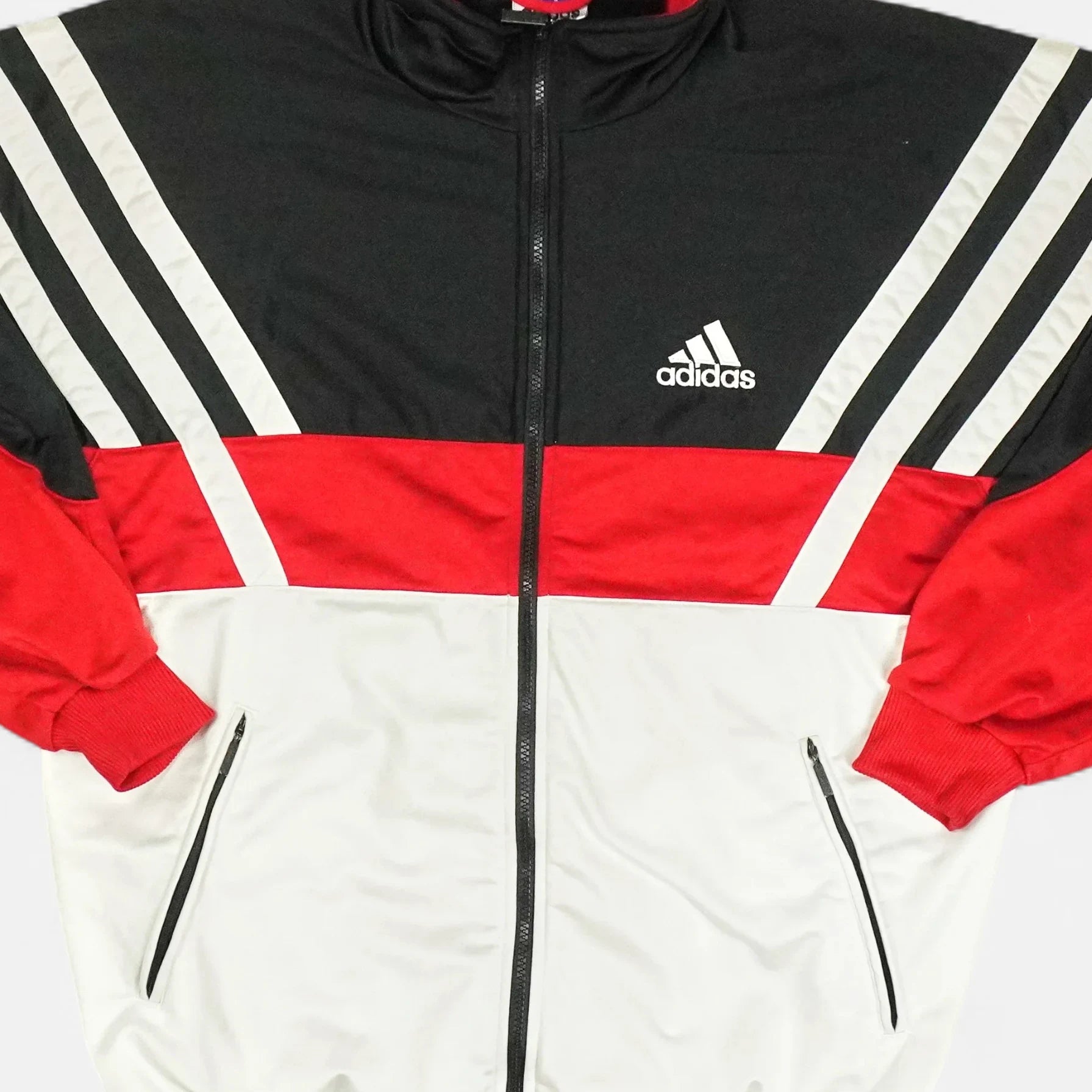 Vintage Adidas Red Track Jacket (XL)