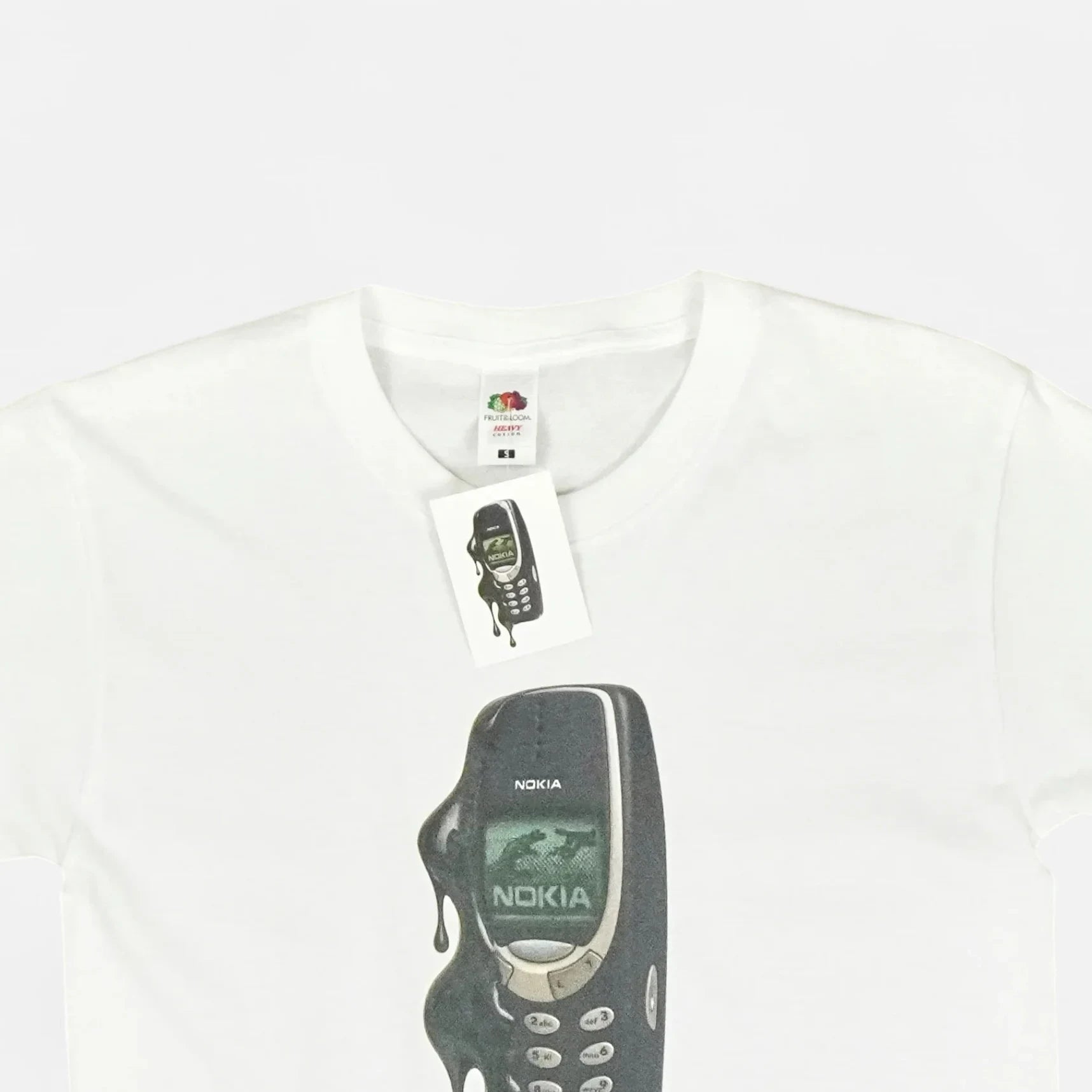 Vintage Fruit Of The Loom White T-shirt (S)