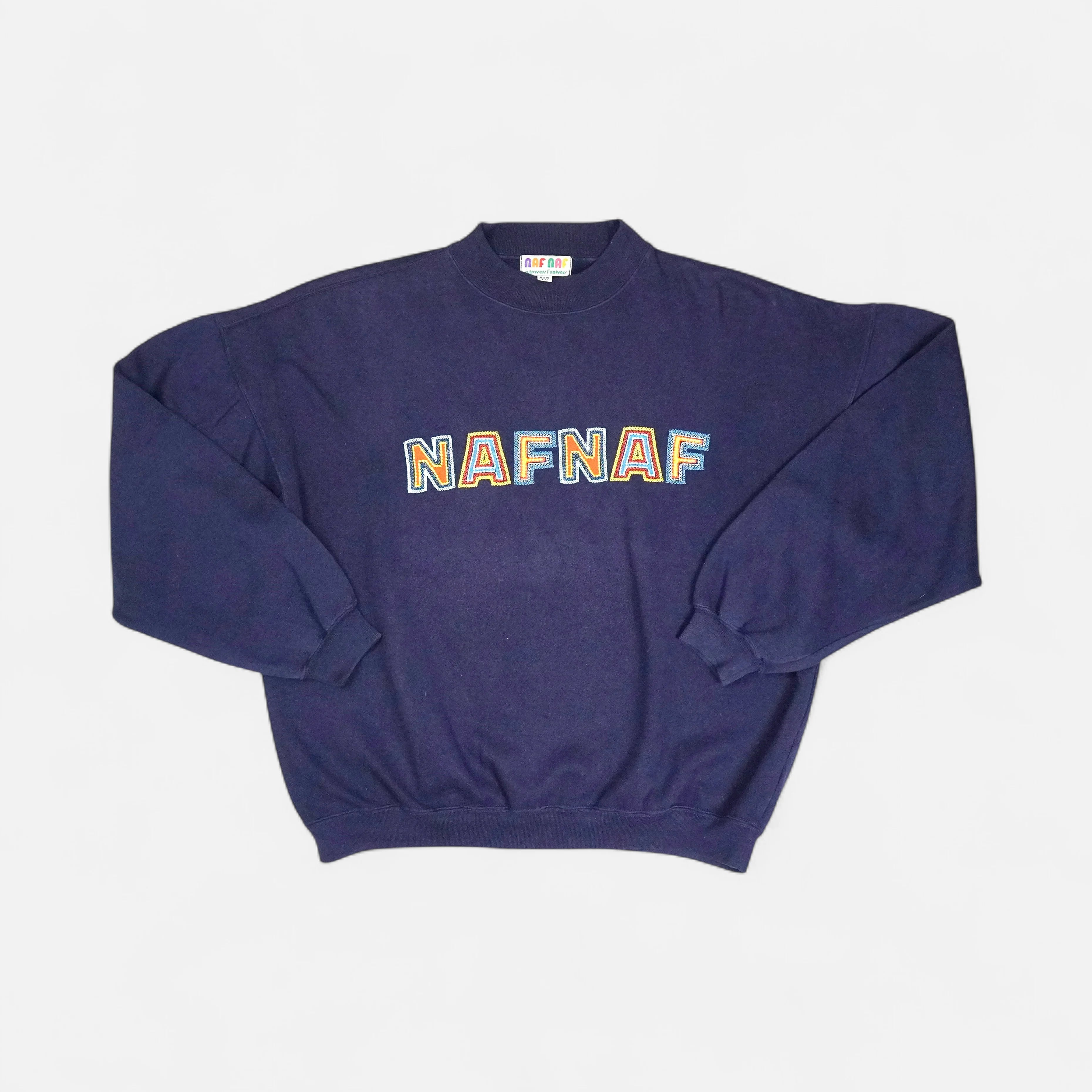 Vintage Nafnaf Navy Sweatshirt (L)
