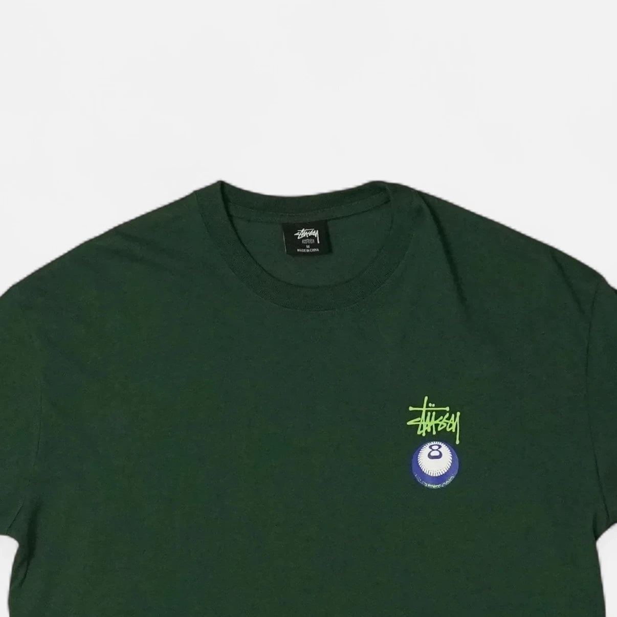 Stüssy Green 8 Ball T-shirt