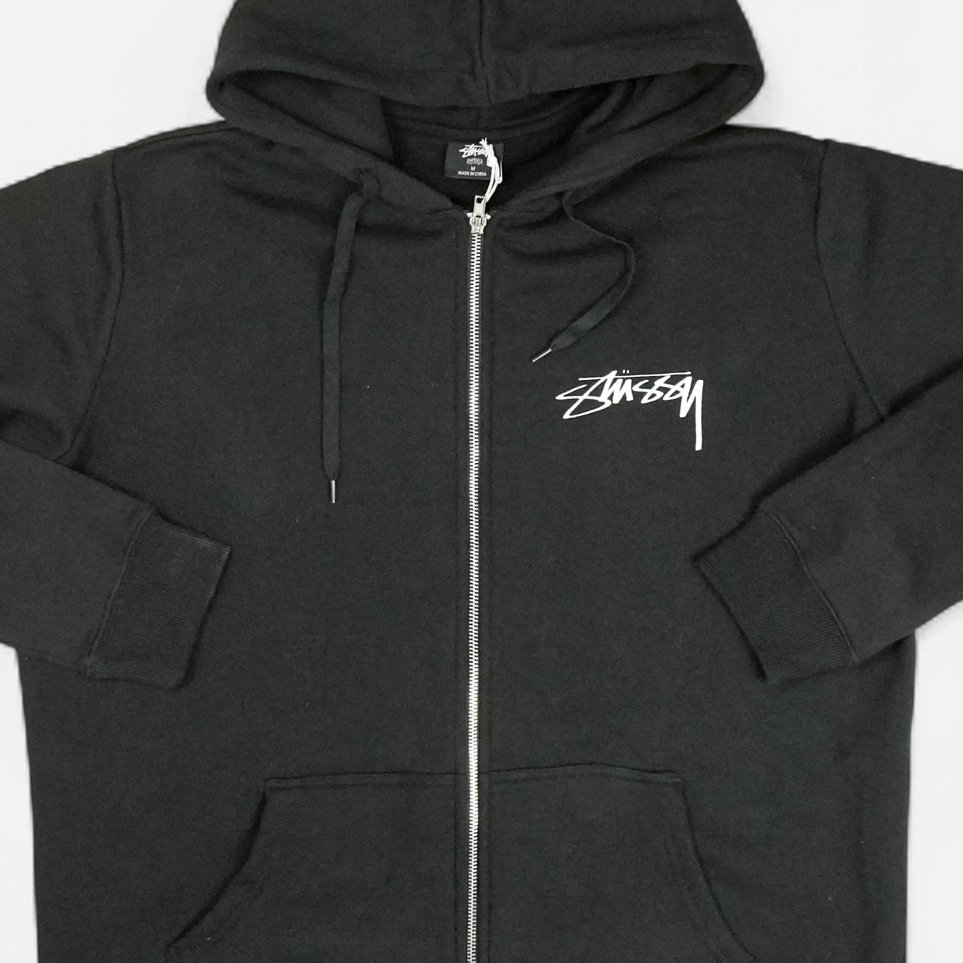 Stussy Black Graphic Zippie