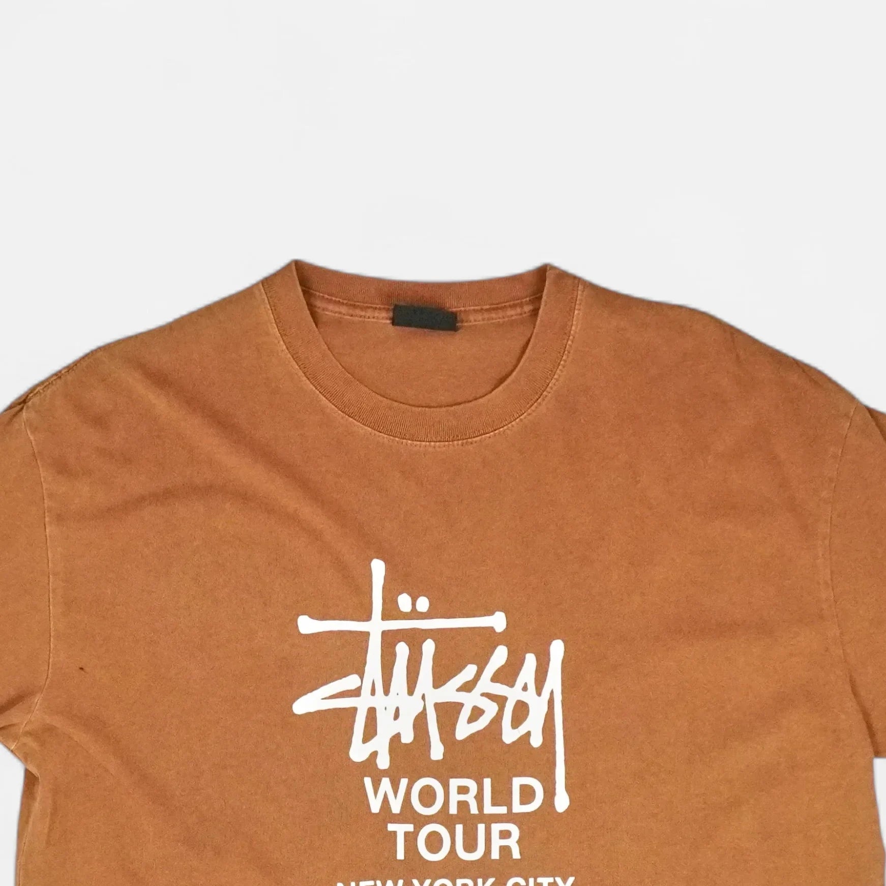 Stüssy Brown Graphic T-shirt