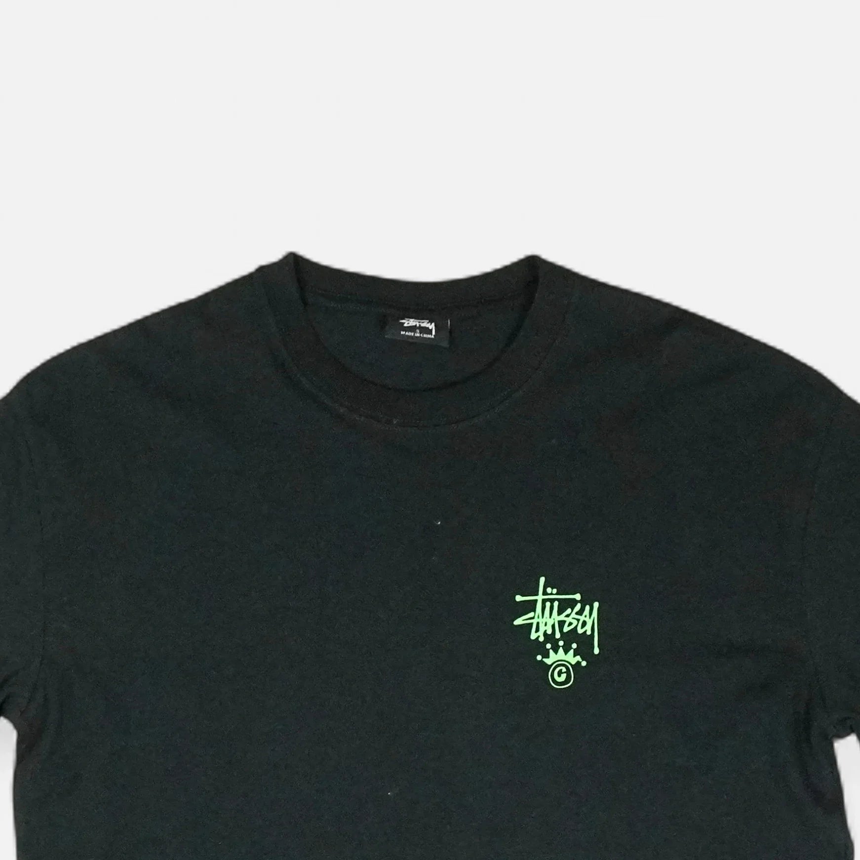 Stussy Black Graphic T-shirt