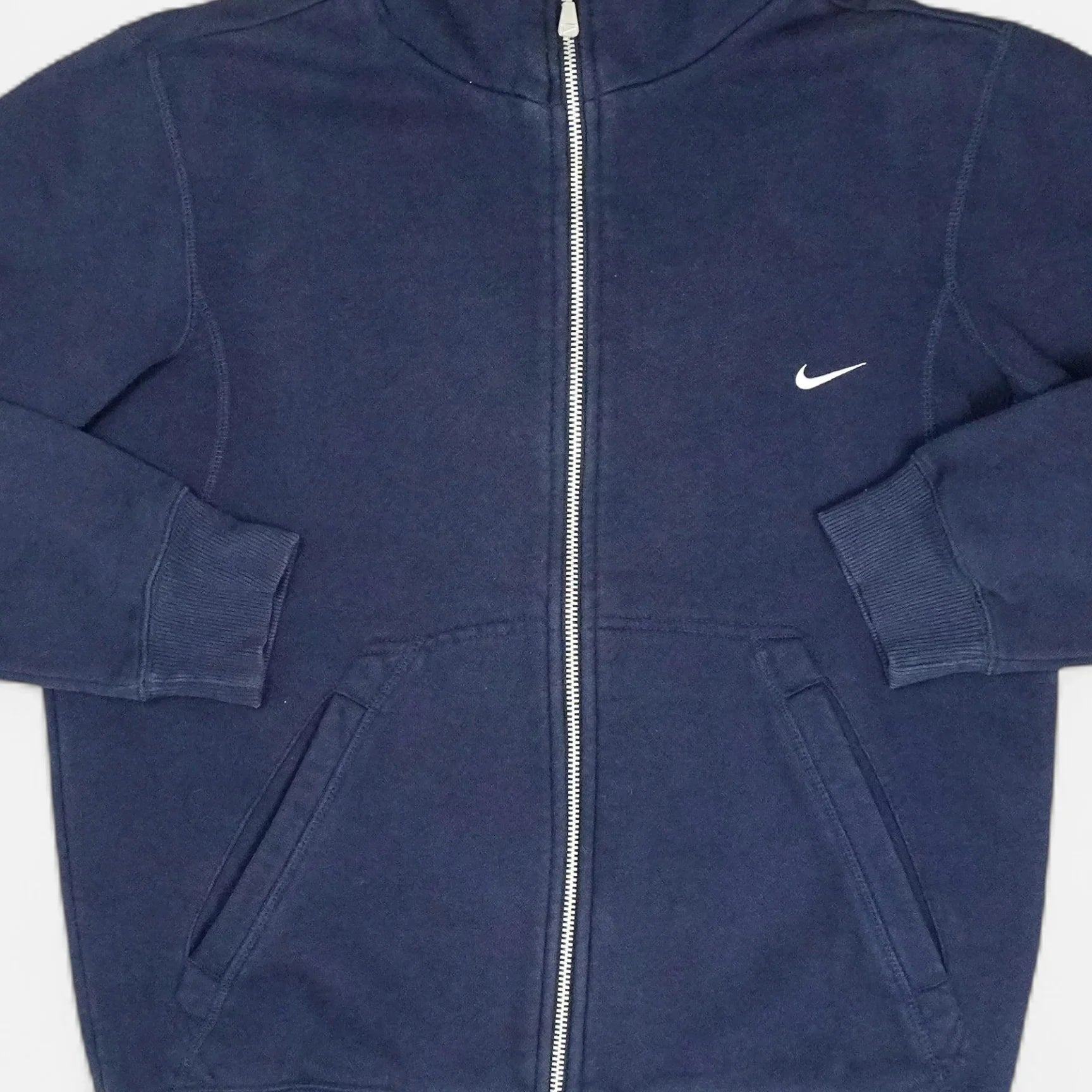 Vintage Nike Navy Zip Up Jacket (S)