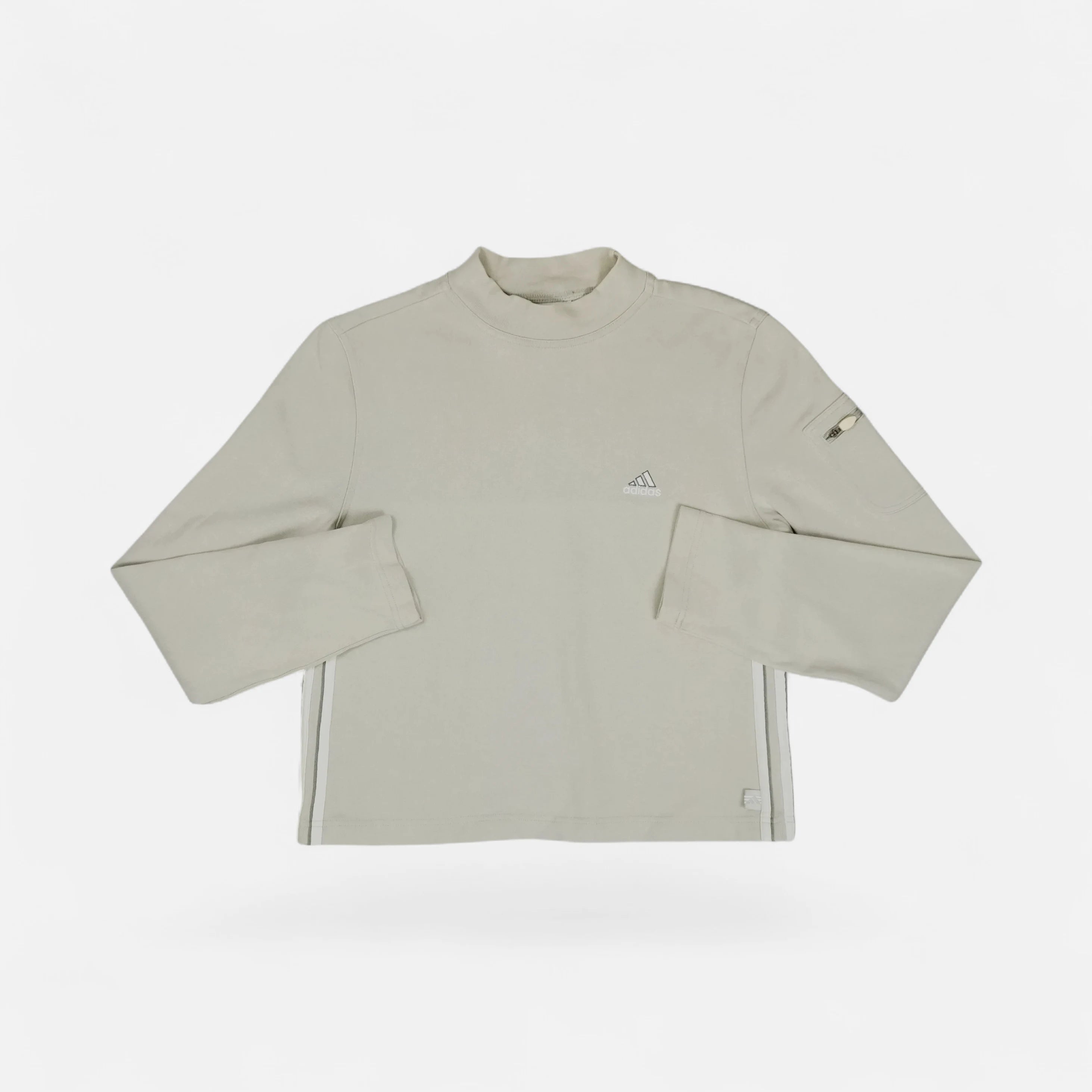 Vintage Adidas Beige Sweatshirt (XXS)