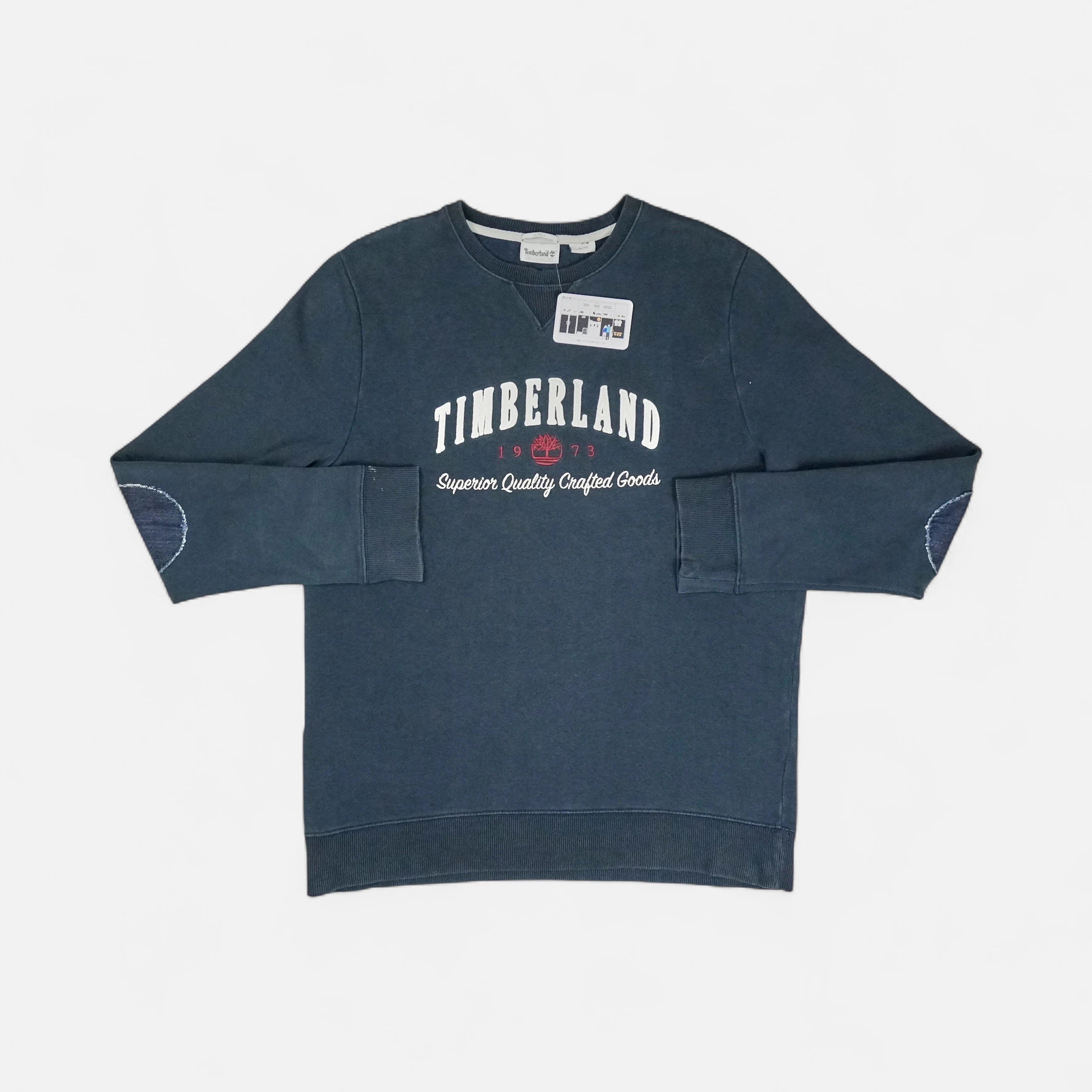 Vintage Timberland Blue Sweatshirt (XL)