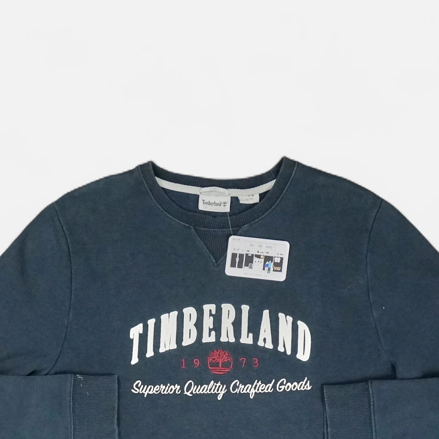 Vintage Timberland Blue Sweatshirt (XL)